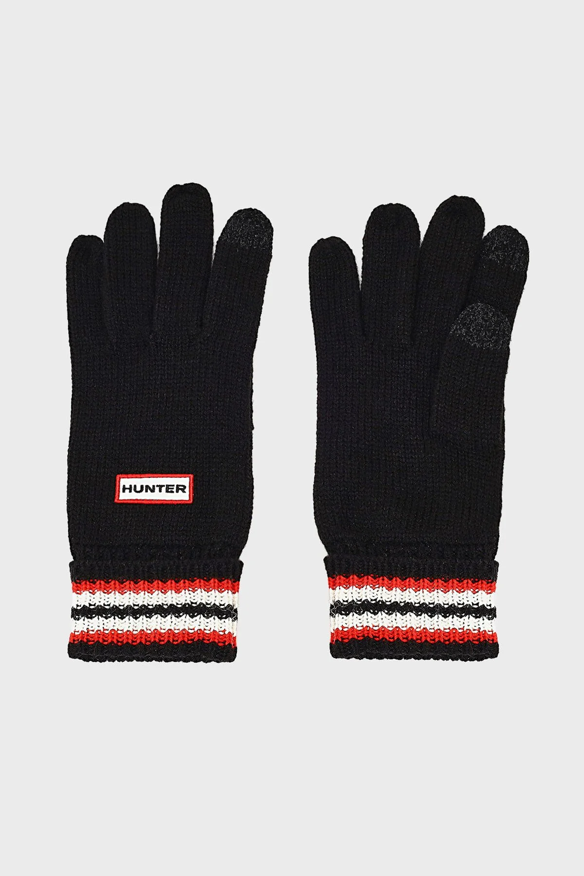 Hunter Logolu Unisex Bere Eldiven Seti HXRU0063252HB SİYAH - 2