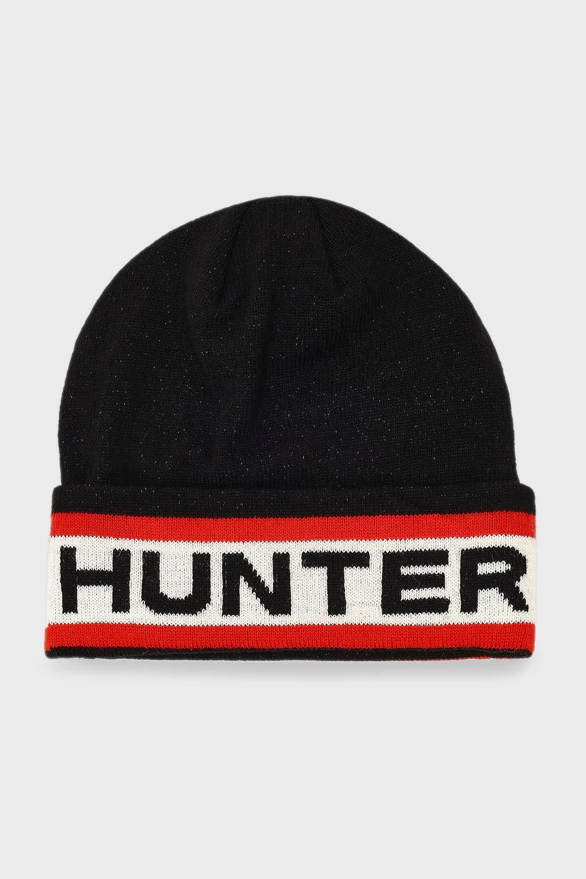 Hunter Logolu Unisex Bere Eldiven Seti HXRU0063252HB SİYAH - 3