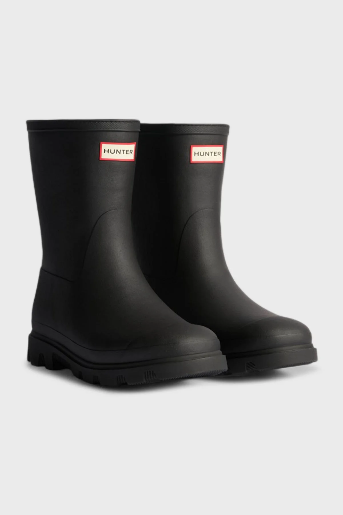 Hunter Su Geçirmez Logolu Kaymaz Taban Unisex Bot HFRU0002252BLK SİYAH - 2