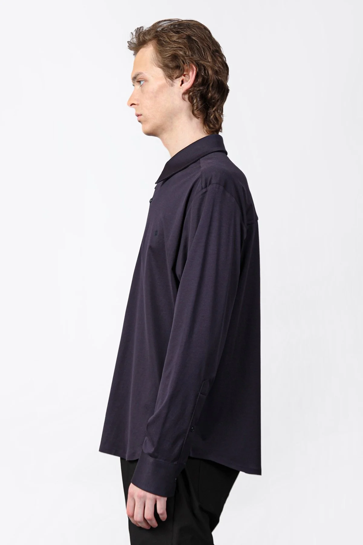 Isaora % 100 Pamuk Regular Fit Düz Yaka Erkek Gömlek ISR4119 NAVY LACİVERT - 2