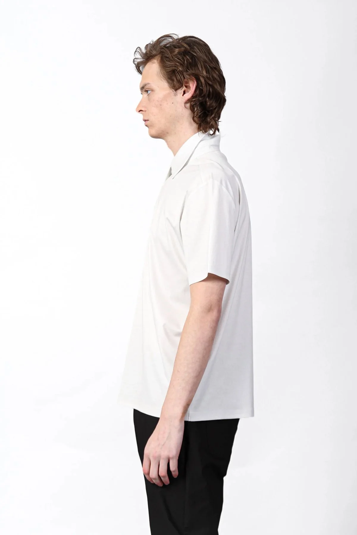 Isaora % 100 Pamuk Regular Fit Erkek Polo Yaka T Shirt ISR3303 WHT BEYAZ - 3