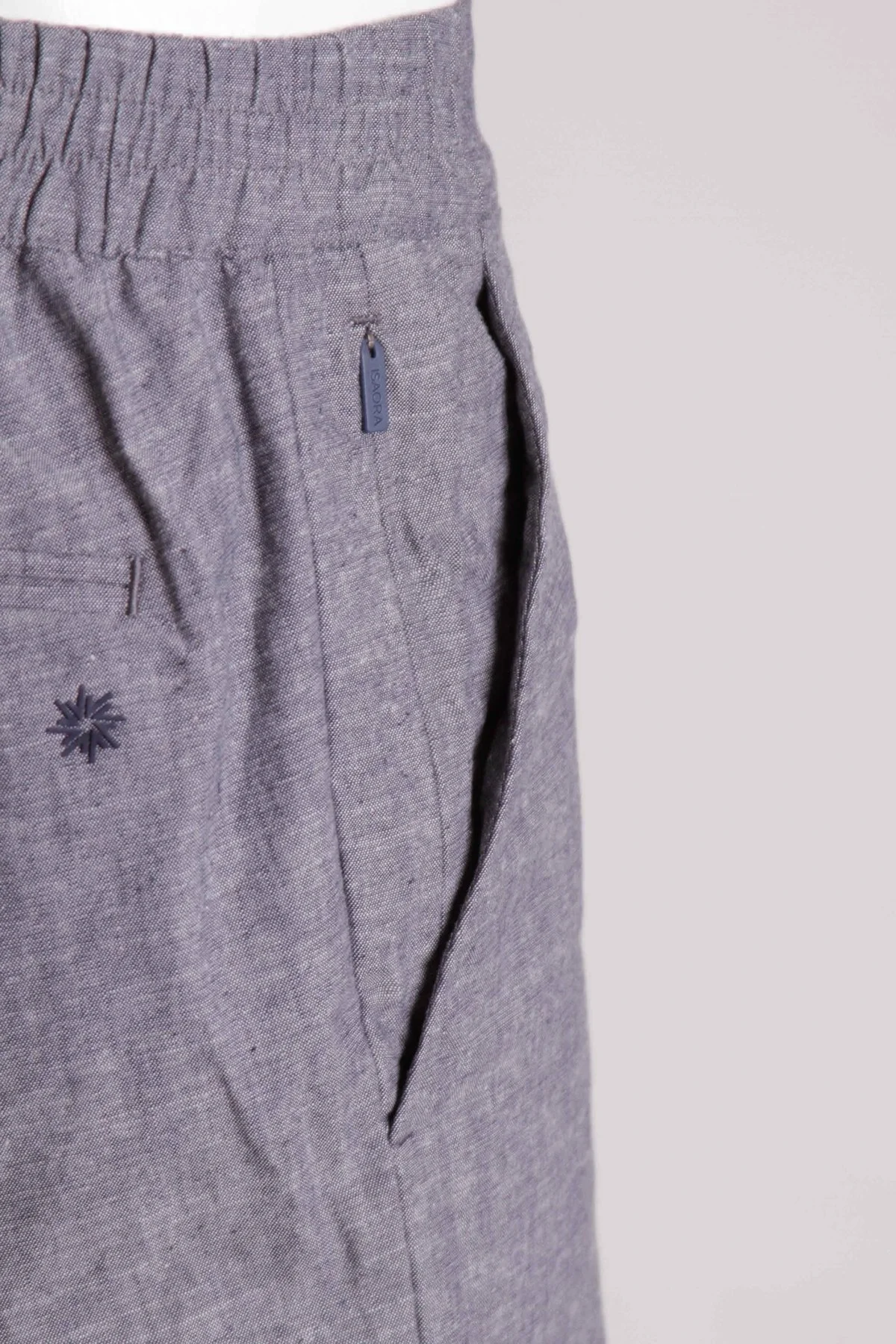 Isaora % 100 Pamuk Regular Fit Normal Bel Cepli Erkek Short M24S6301 NAVY LACİVERT - 9