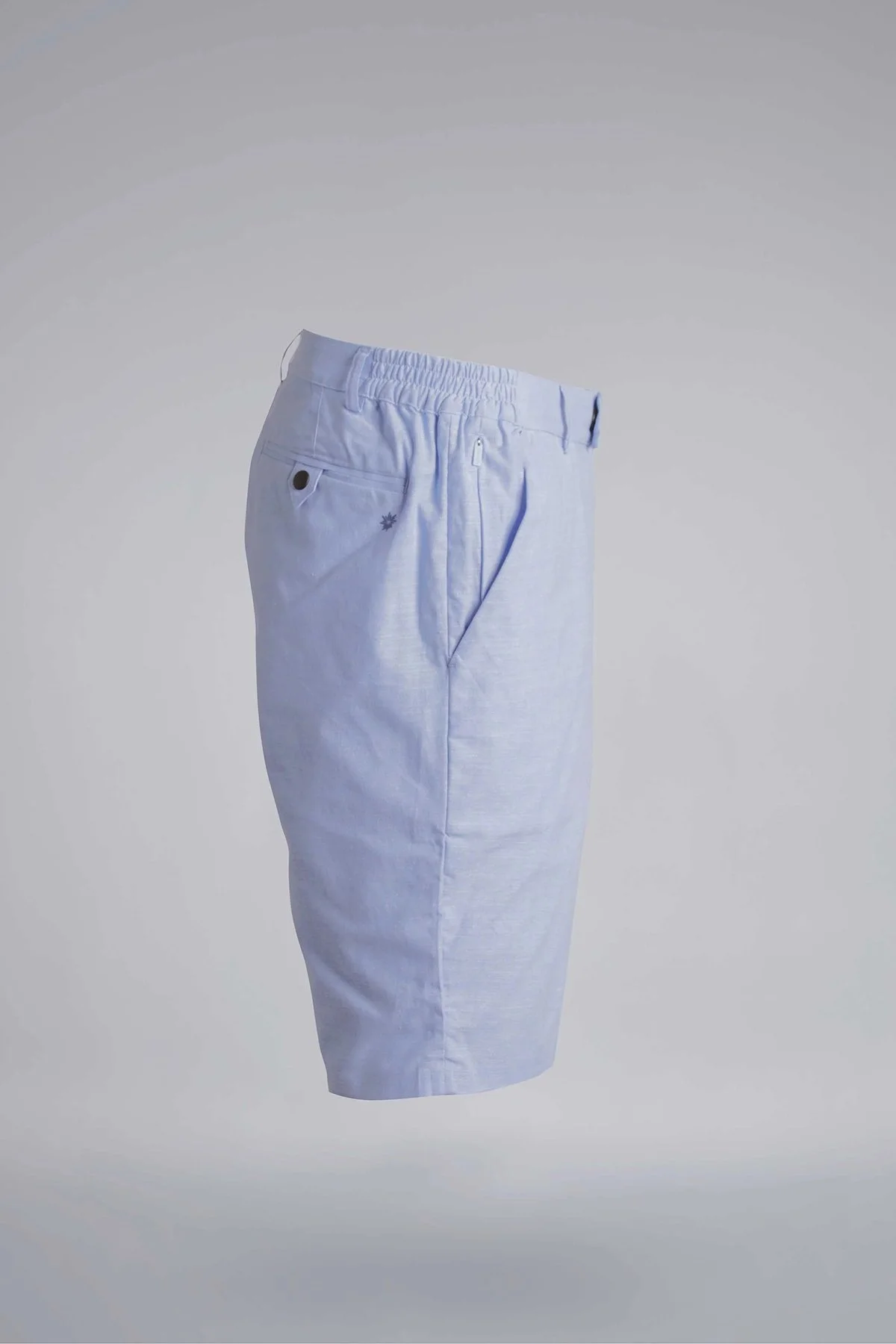 Isaora % 100 Pamuk Regular Fit Normal Bel Cepli Erkek Short M24S6301 PWBL MAVİ - 3