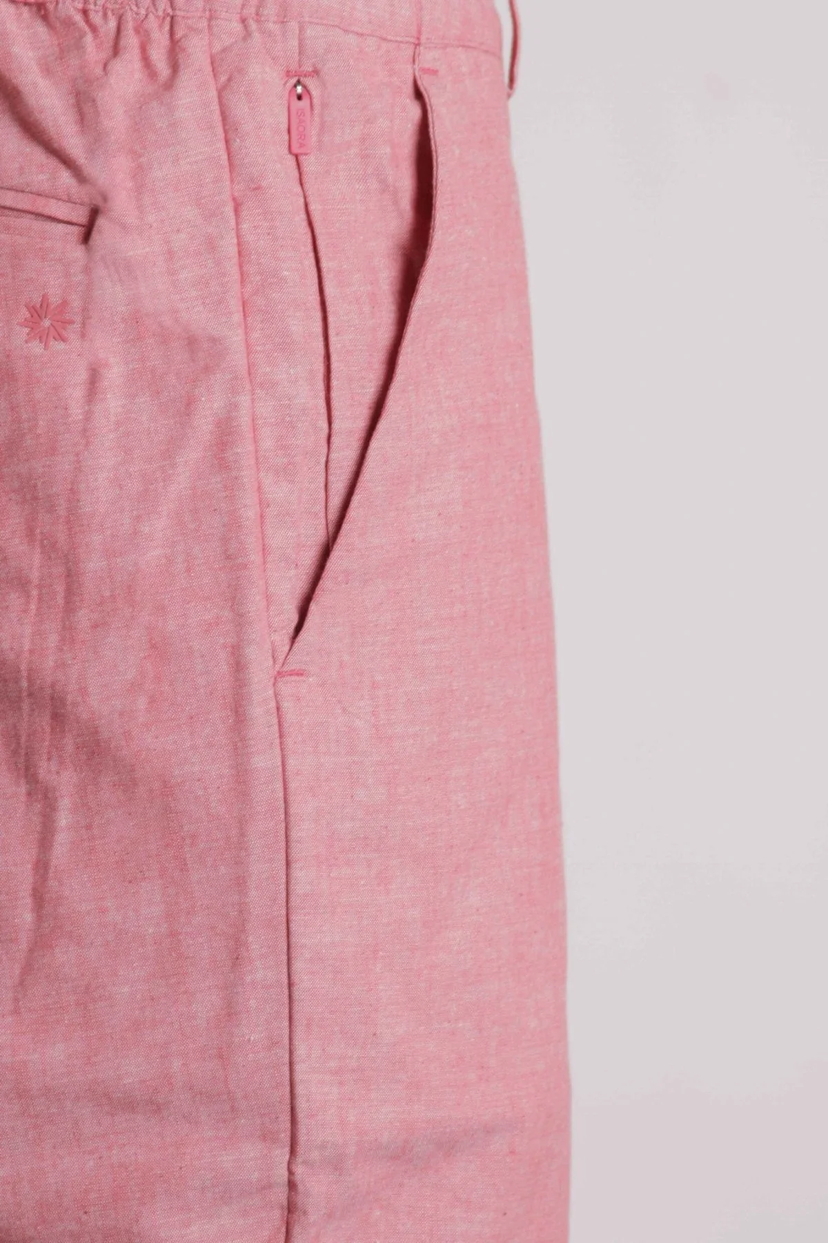 Isaora % 100 Pamuk Regular Fit Normal Bel Cepli Erkek Short M24S6301 PWDRD KIRMIZI - 10