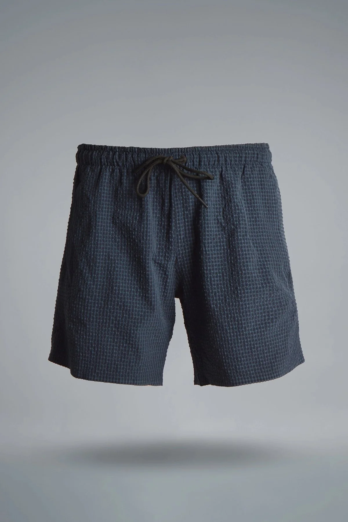 Isaora Dokulu Regular Fit Normal Bel Cepli Erkek Short M21B6221 NVY LACİVERT - 5