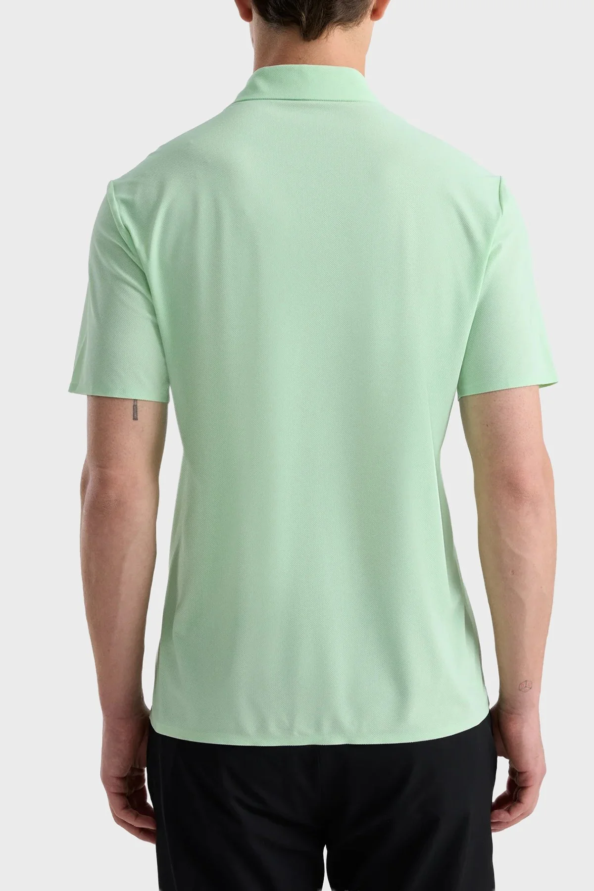 Isaora Logolu Regular Fit Düğmeli Erkek Polo ISR3117 MGRN Mint - 3