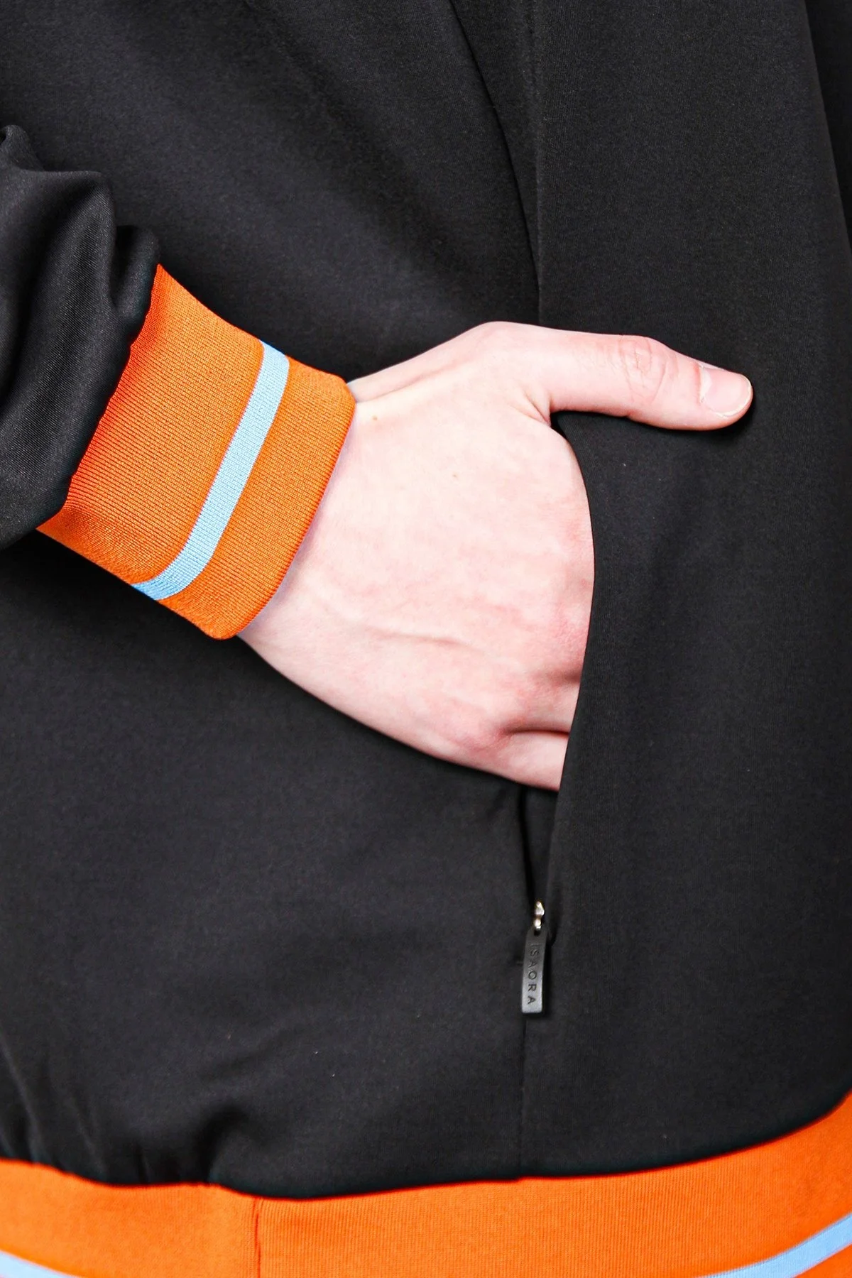 Isaora Logolu Şerit Detaylı Regular Fit Kolej Yaka Erkek Sweat ISR8111 888 SİYAH - 12