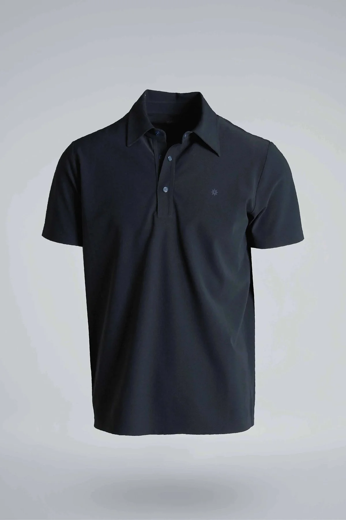 Isaora Pamuklu Regular Fit Çıtçıt Düğmeli Erkek Polo Yaka T Shirt ISR3101 NAVY LACİVERT - 5
