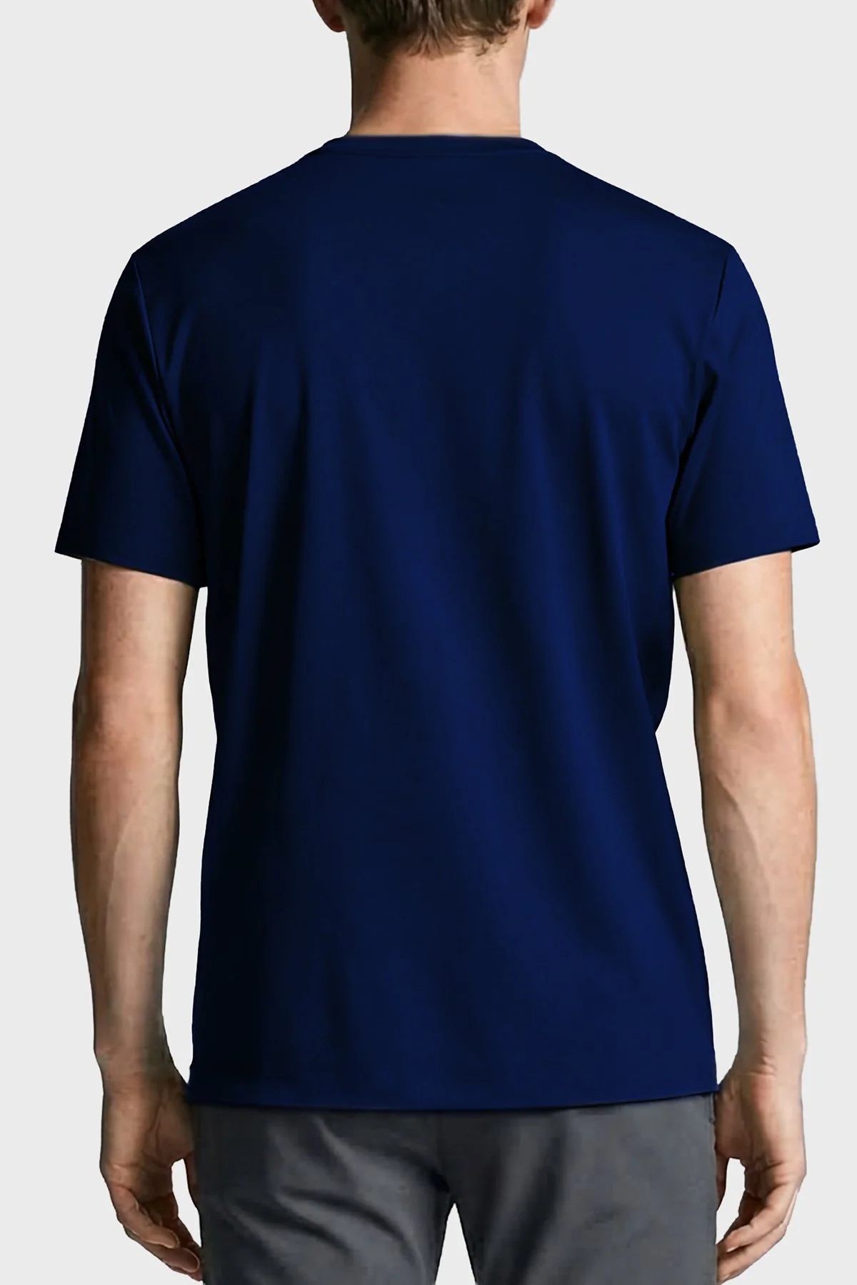 Isaora Regular Fit Bisiklet Yaka Erkek T Shirt ISR9021 DRNVY KOYU LACIVERT - 3