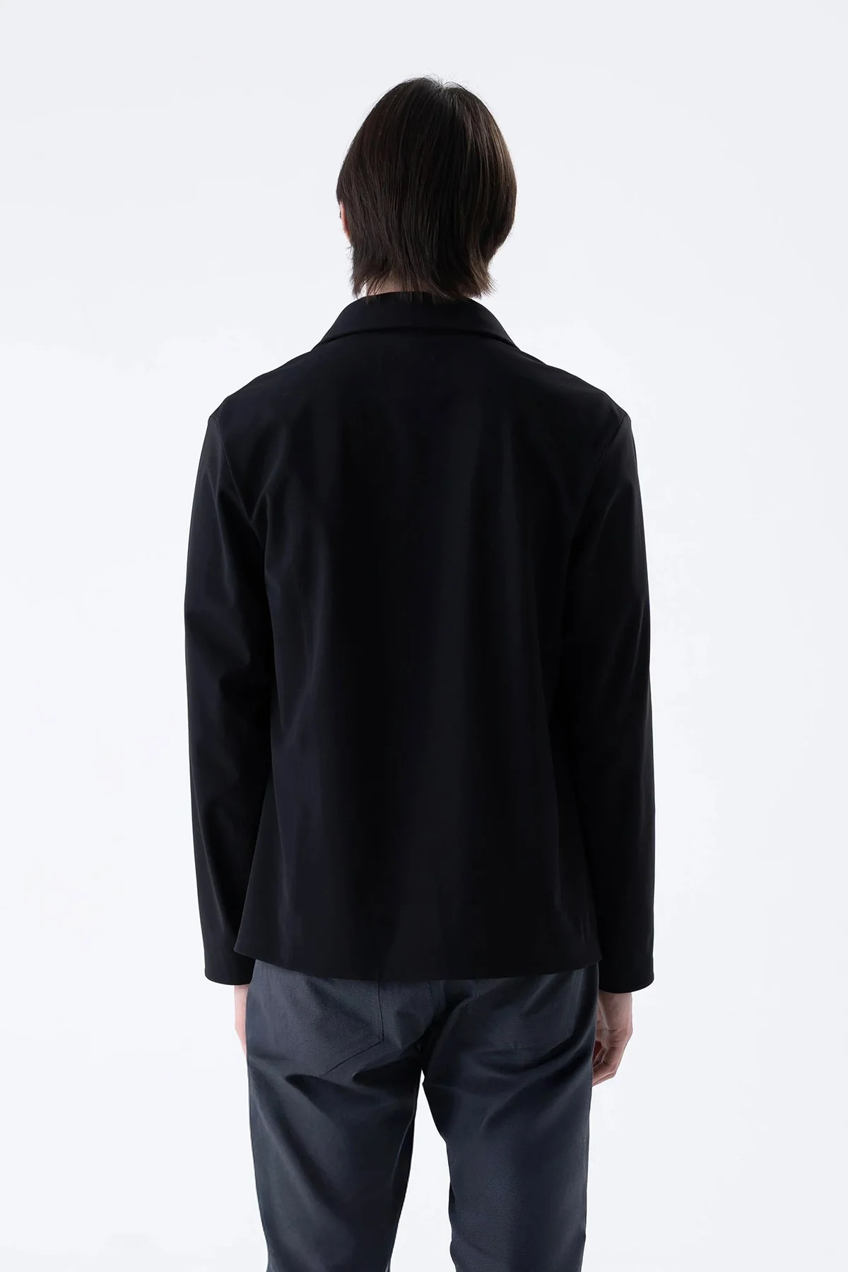 Isaora Regular Fit Klasik Yaka Düğmeli Su İtici Erkek Ceket ISR7028 NAVY LACİVERT - 3