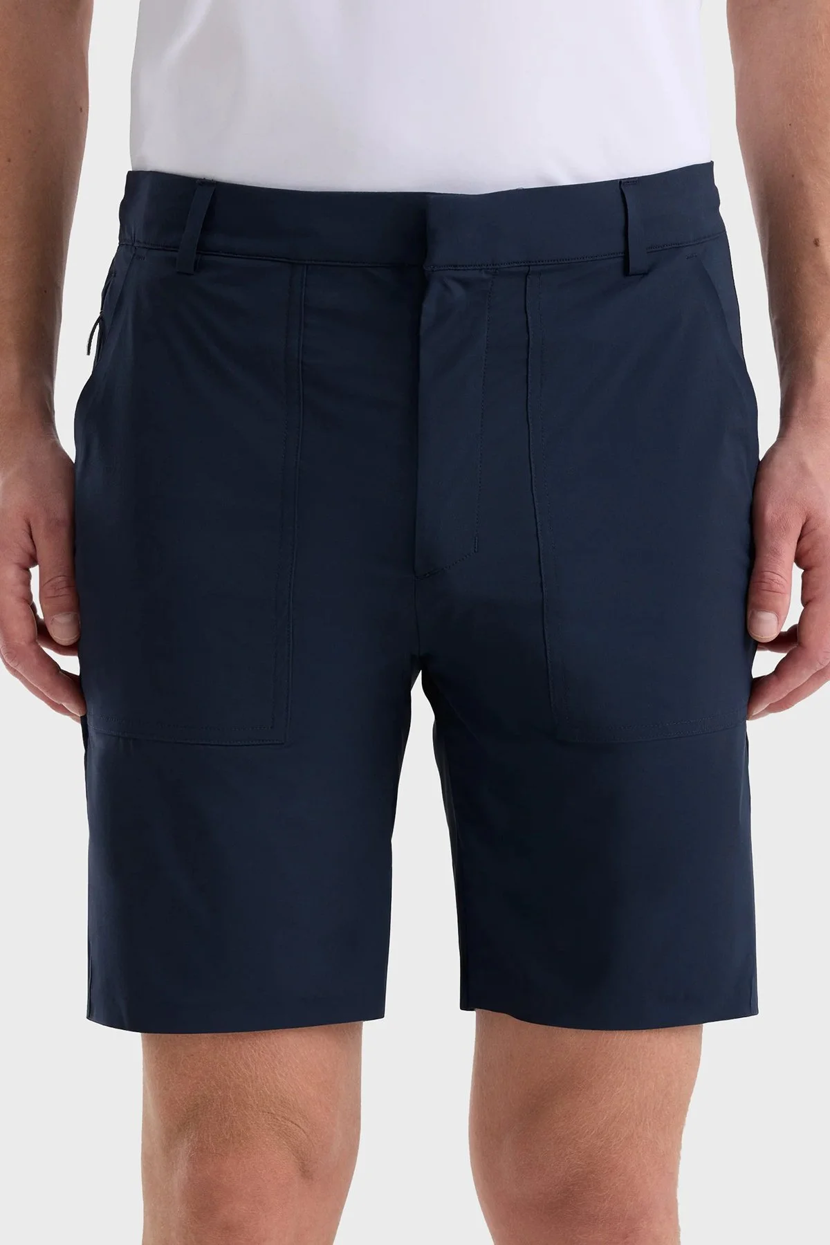 Isaora Regular Fit Normal Bel Bermuda Erkek Şort ISR6203 DRNVY Koyu lacivert - 1