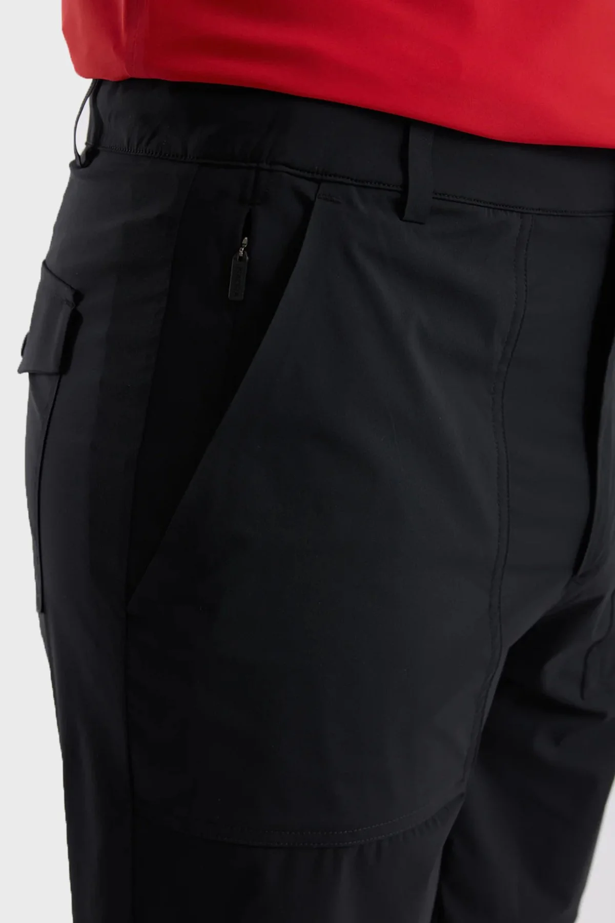 Isaora Regular Fit Normal Bel Bermuda Erkek Şort ISR62030 Siyah - 4