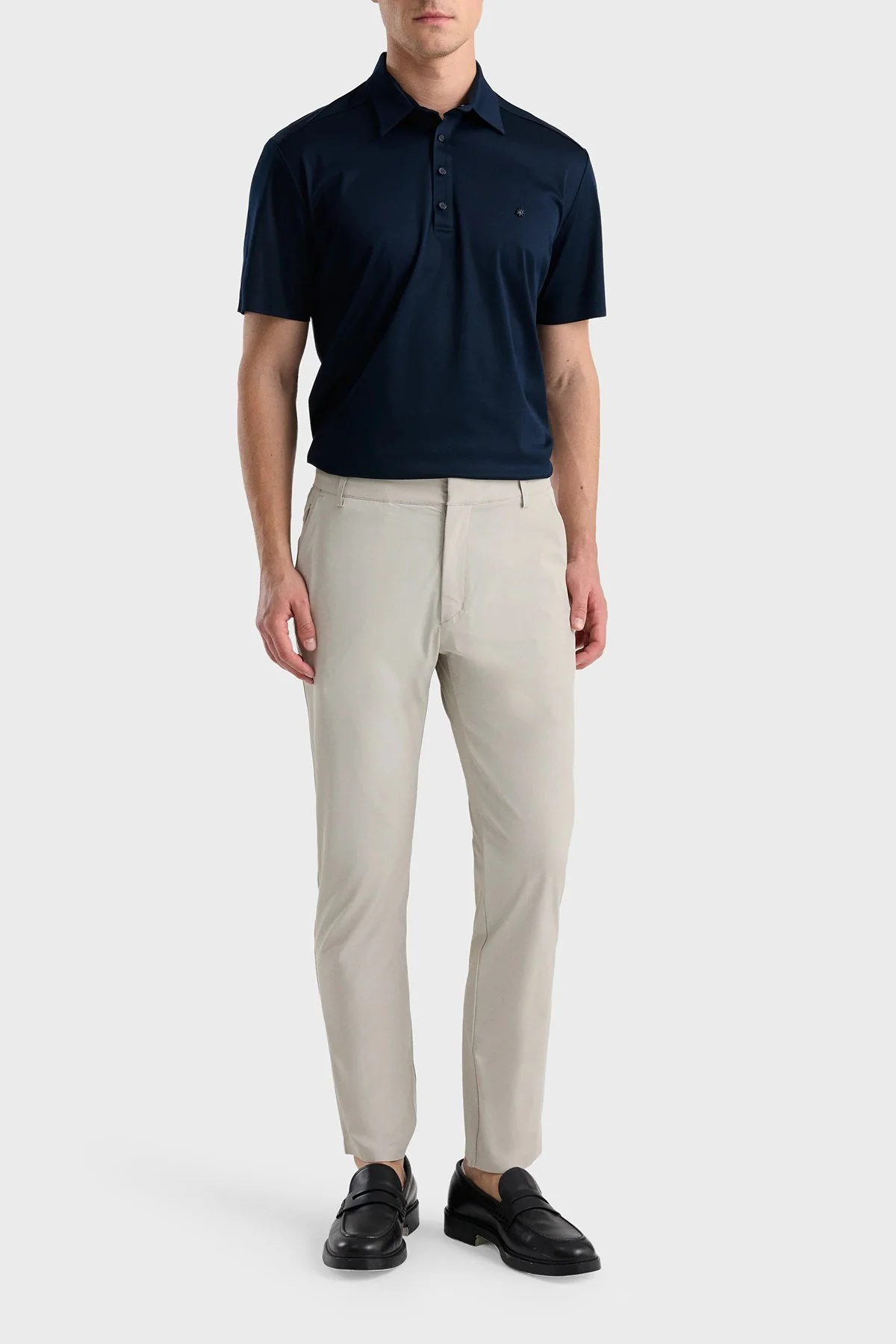 Isaora Regular Fit Normal Bel Düz Paça Chino Erkek Pantolon ISR5123 BEJ Bej - 2