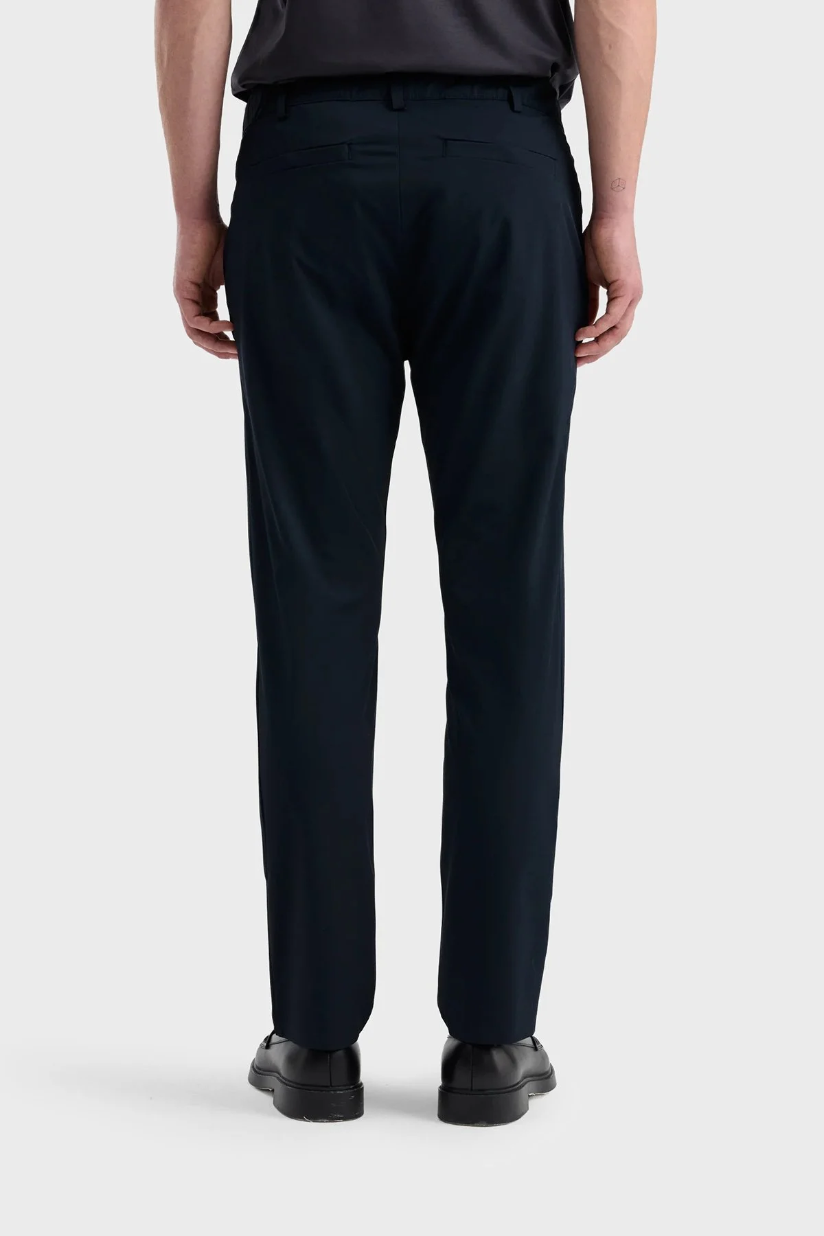 Isaora Regular Fit Normal Bel Düz Paça Chino Erkek Pantolon ISR5123 DRNVY Koyu lacıvert - 3