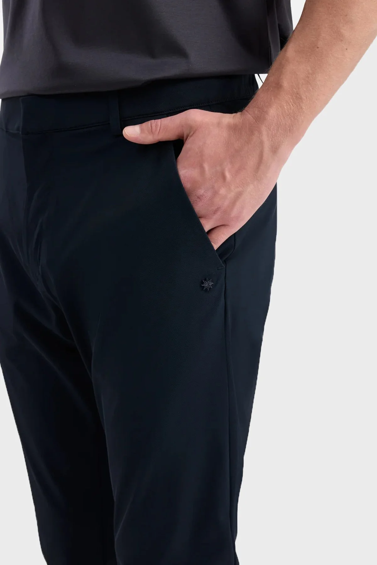 Isaora Regular Fit Normal Bel Düz Paça Chino Erkek Pantolon ISR5123 DRNVY Koyu lacıvert - 4
