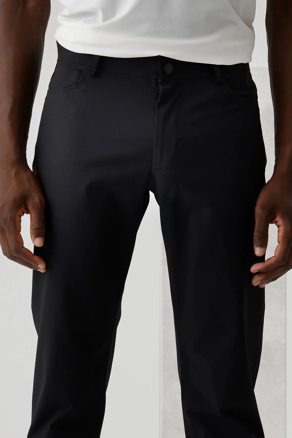 Isaora Regular Fit Normal Bel Düz Paça Erkek Pantolon ISR59040 SİYAH - 4