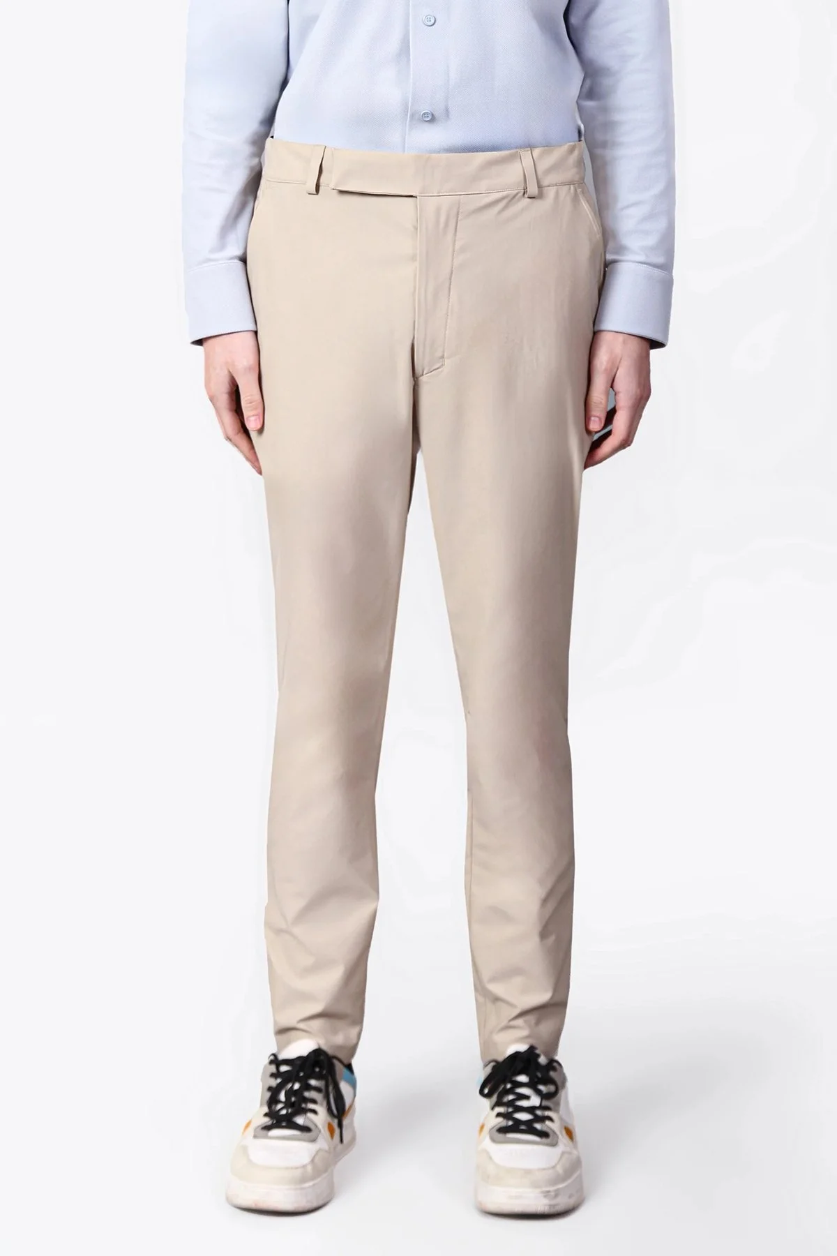 Isaora Regular Fit Normal Bel Düz Paça Su İtici Erkek Pantolon ISR5111 BSC BİSKÜVİ - 7