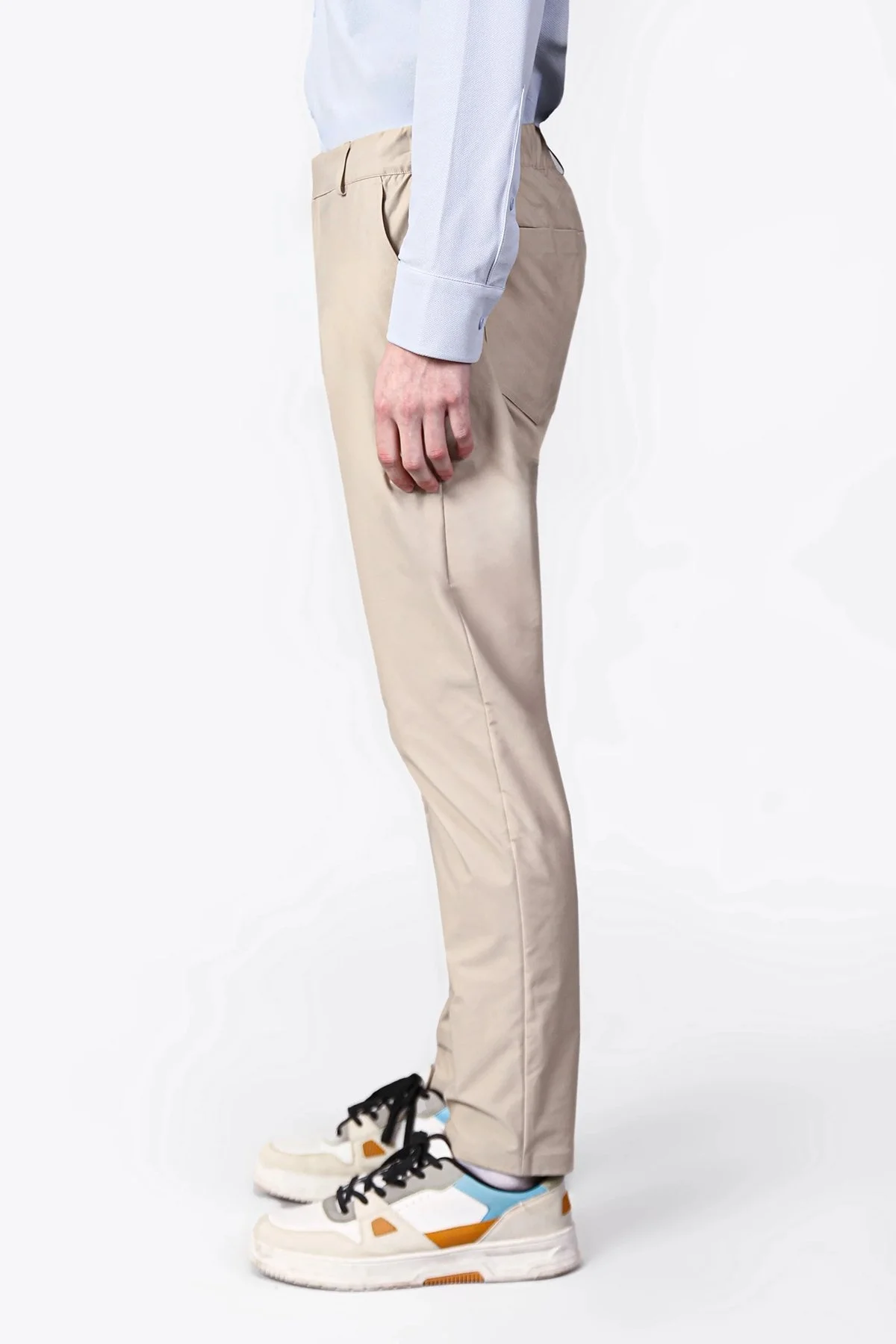 Isaora Regular Fit Normal Bel Düz Paça Su İtici Erkek Pantolon ISR5111 BSC BİSKÜVİ - 10