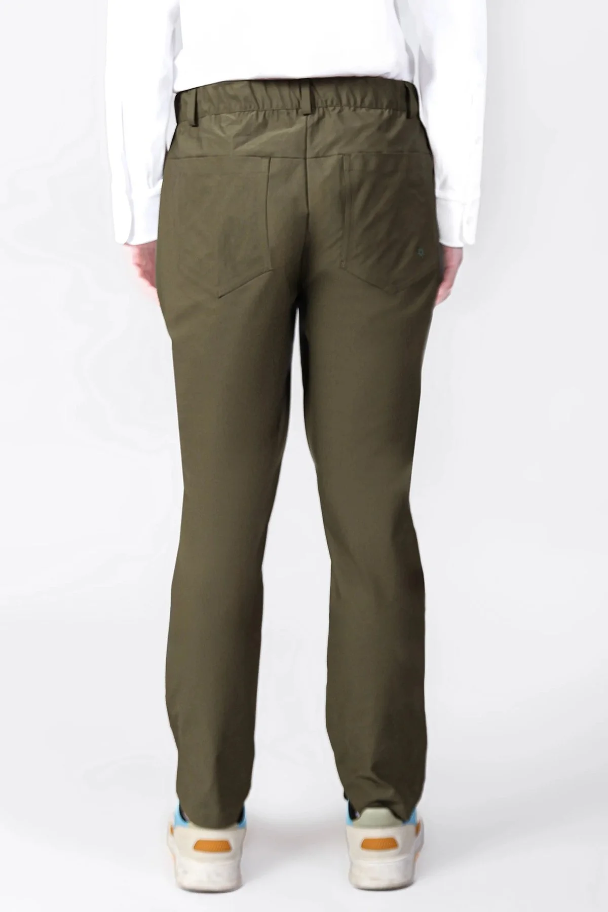 Isaora Regular Fit Normal Bel Düz Paça Su İtici Erkek Pantolon ISR5111 OLV1 Olive - 9