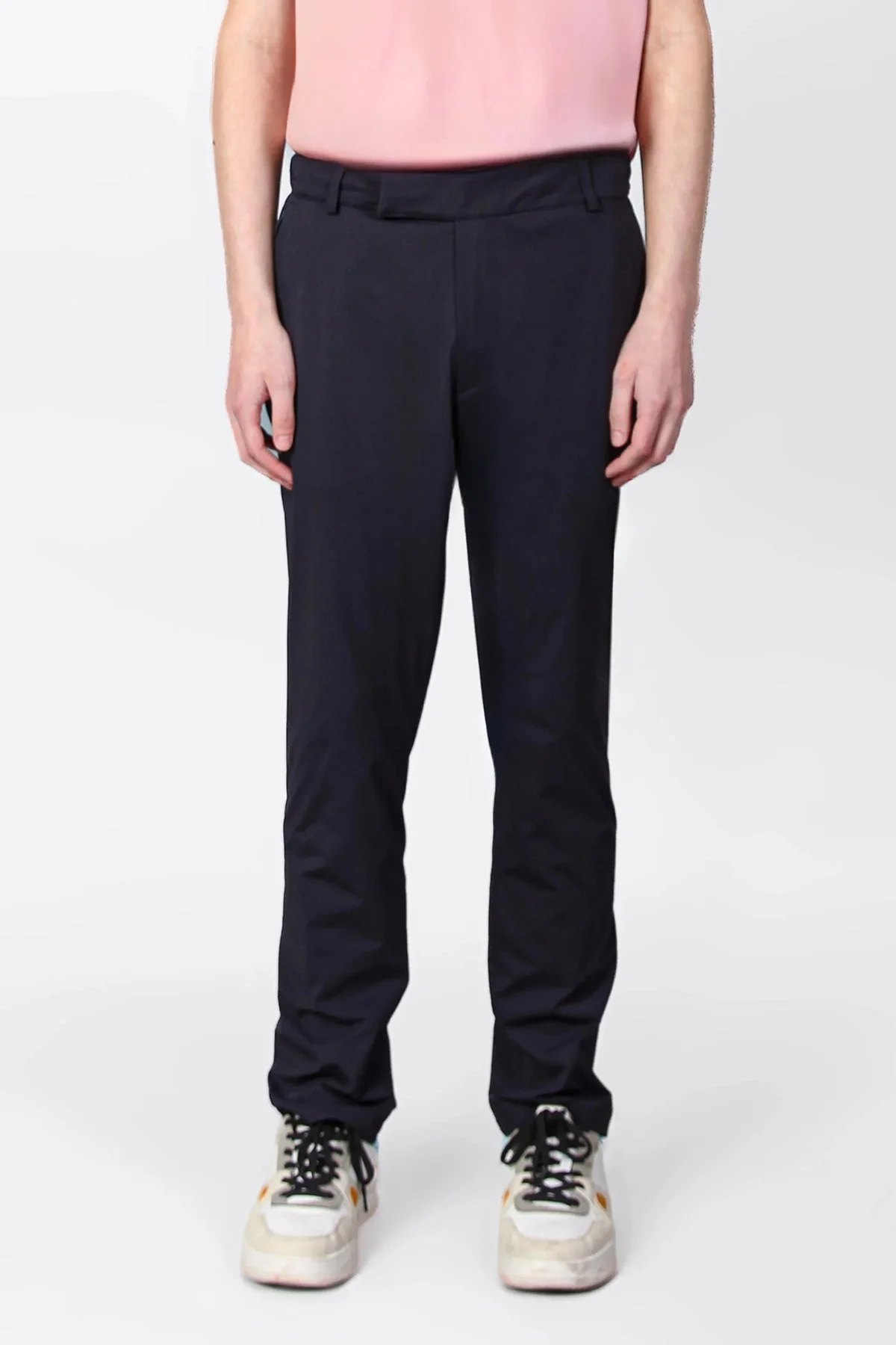 Isaora Relaxed Fit Normal Bel Düz Paça Chino Erkek Pantolon ISR5112 NAVY LACİVERT - 1