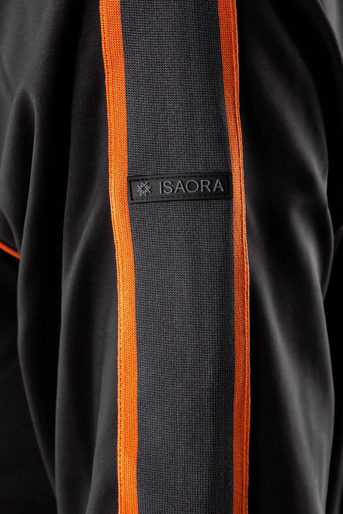 Isaora Şerit Detaylı Streç Relaxed Fit Göğüs Cepli Bisiklet Yaka Erkek Sweat M24S8102 888 SİYAH - 8