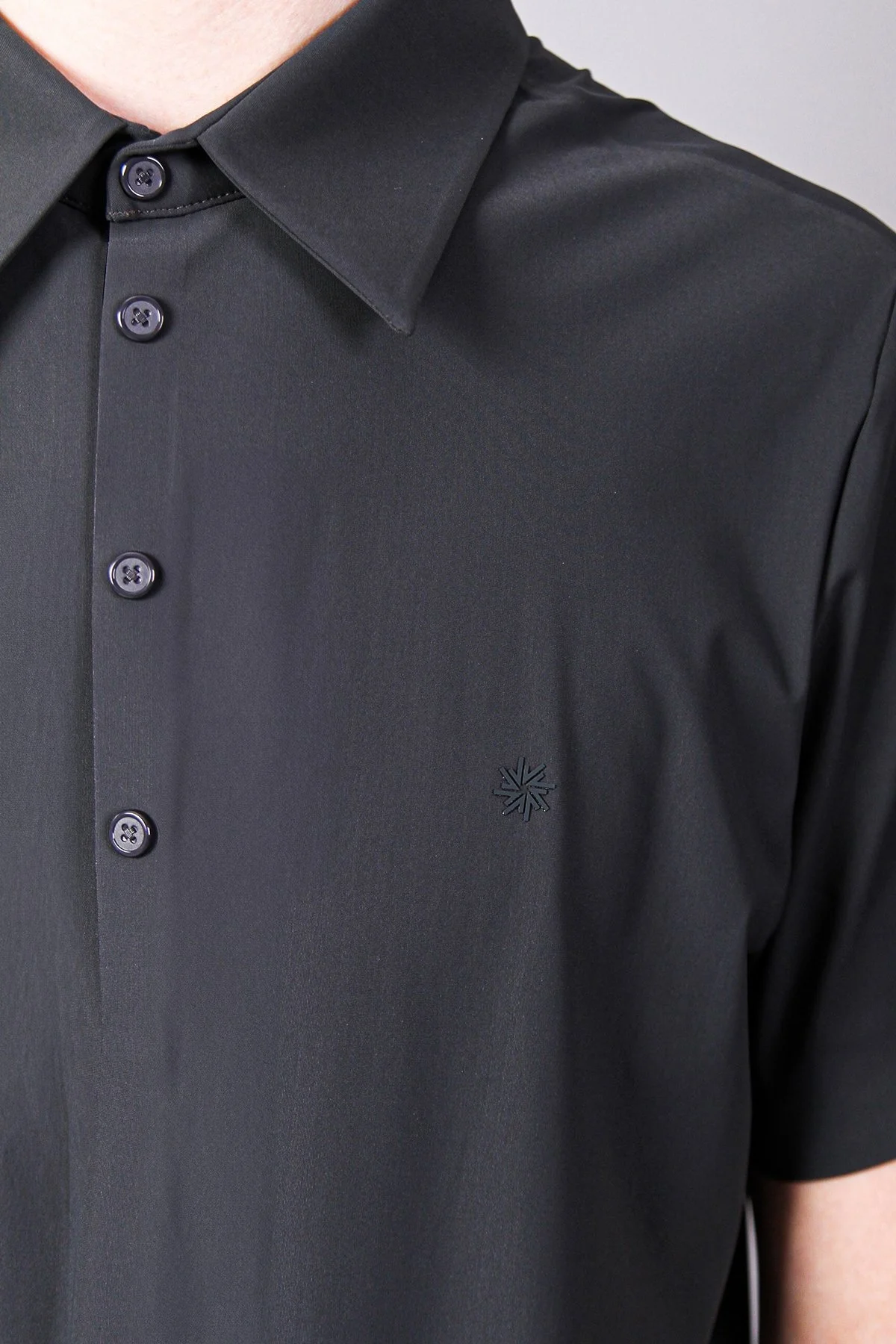 Isaora Streç Regular Fit Düğmeli Erkek Polo Yaka T Shirt ISR3114 DRG KOYU GRİ - 9