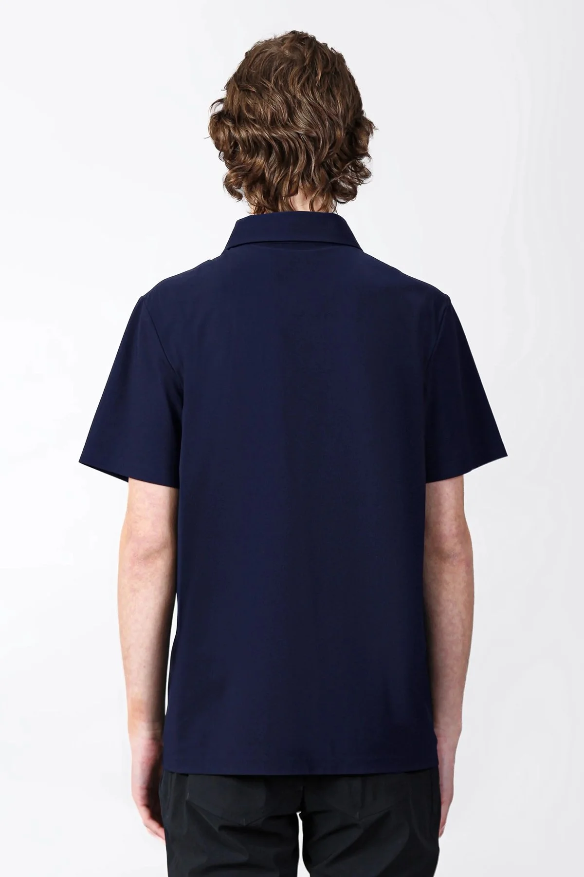 Isaora Streç Regular Fit Düğmeli Erkek Polo Yaka T Shirt ISR3114 NAVY LACİVERT - 3