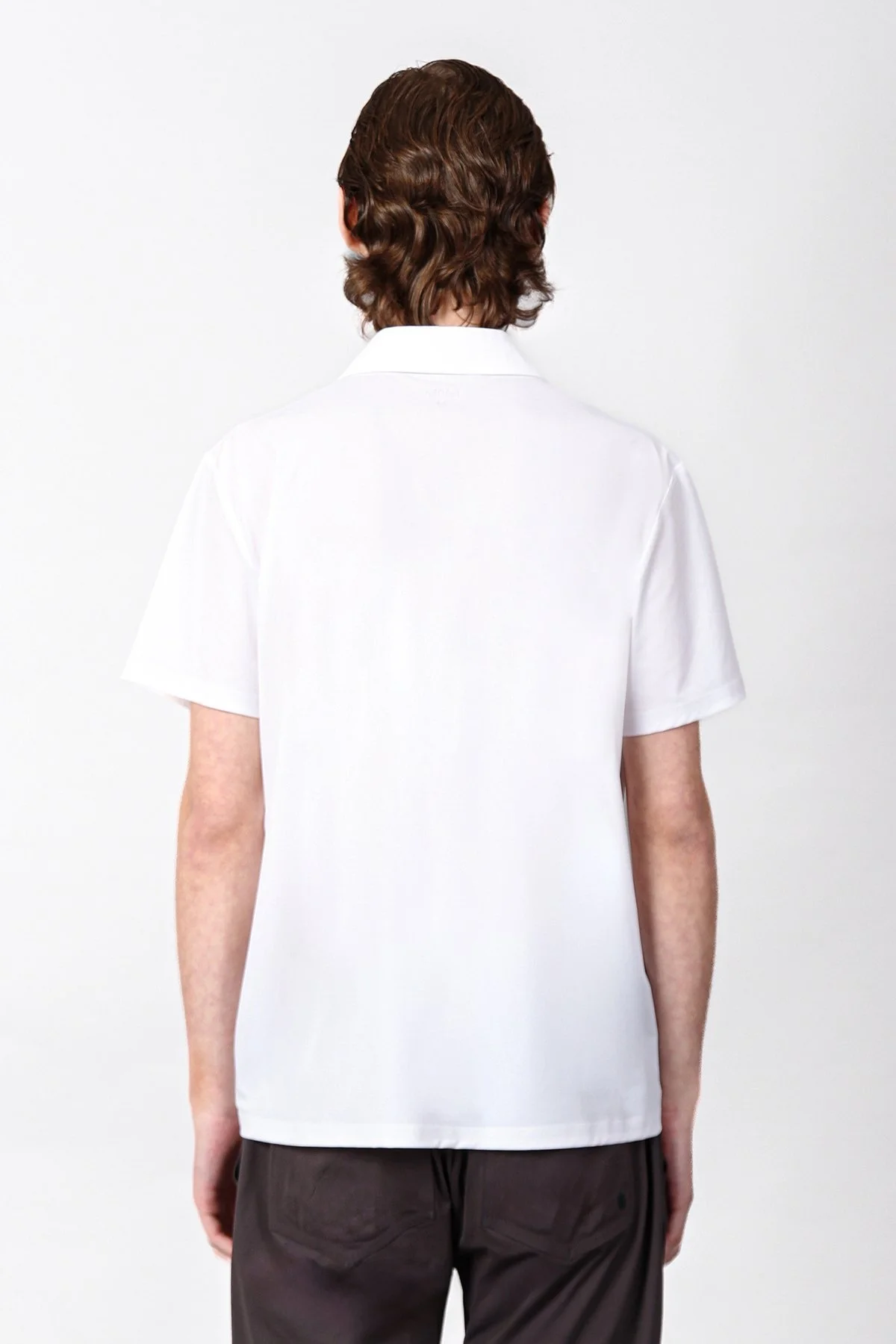 Isaora Streç Regular Fit Kapamasız Erkek Polo Yaka T Shirt ISR3201 SBTLWHT BEYAZ - 3