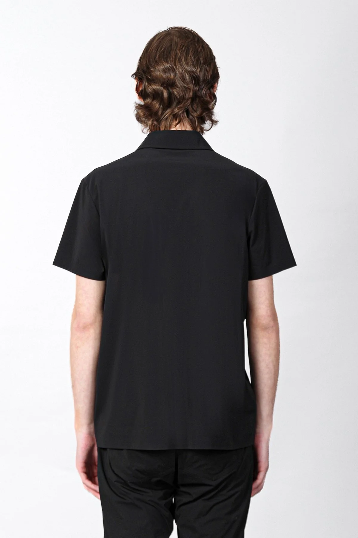 Isaora Streç Regular Fit Kapamasız Erkek Polo Yaka T Shirt ISR32010 SİYAH - 3