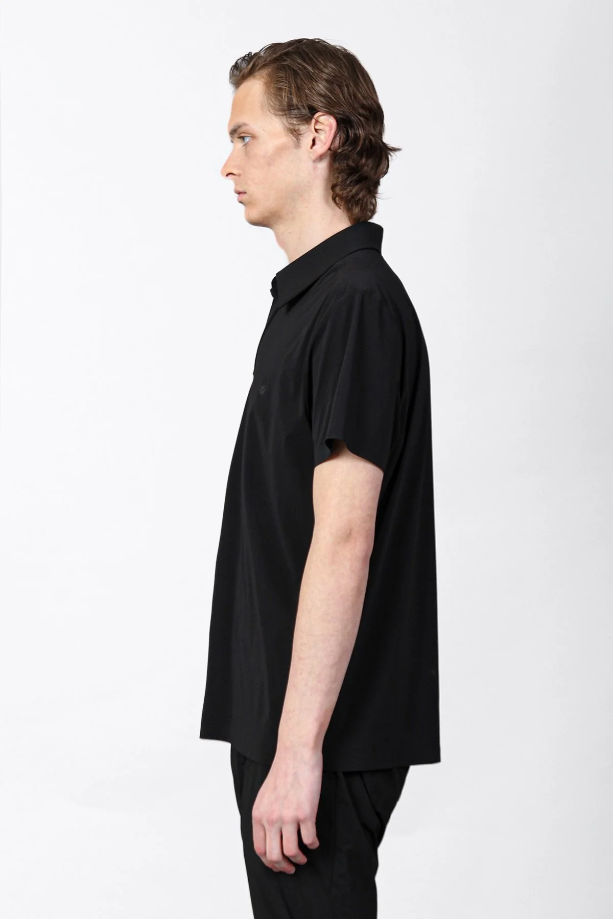 Isaora Streç Regular Fit Kapamasız Erkek Polo Yaka T Shirt ISR32010 SİYAH - 4