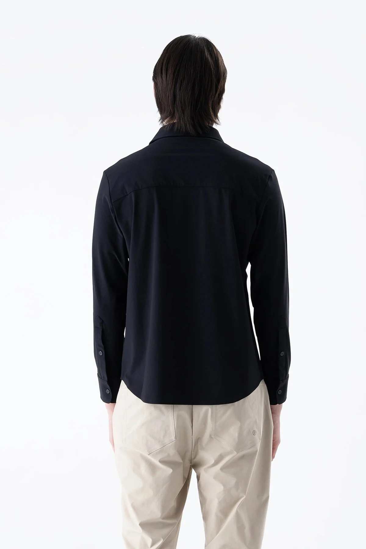 Isaora Streç Regular Fit Nefes Alabilen Geniş Yaka Erkek Gömlek ISR4101 NAVY LACİVERT - 9