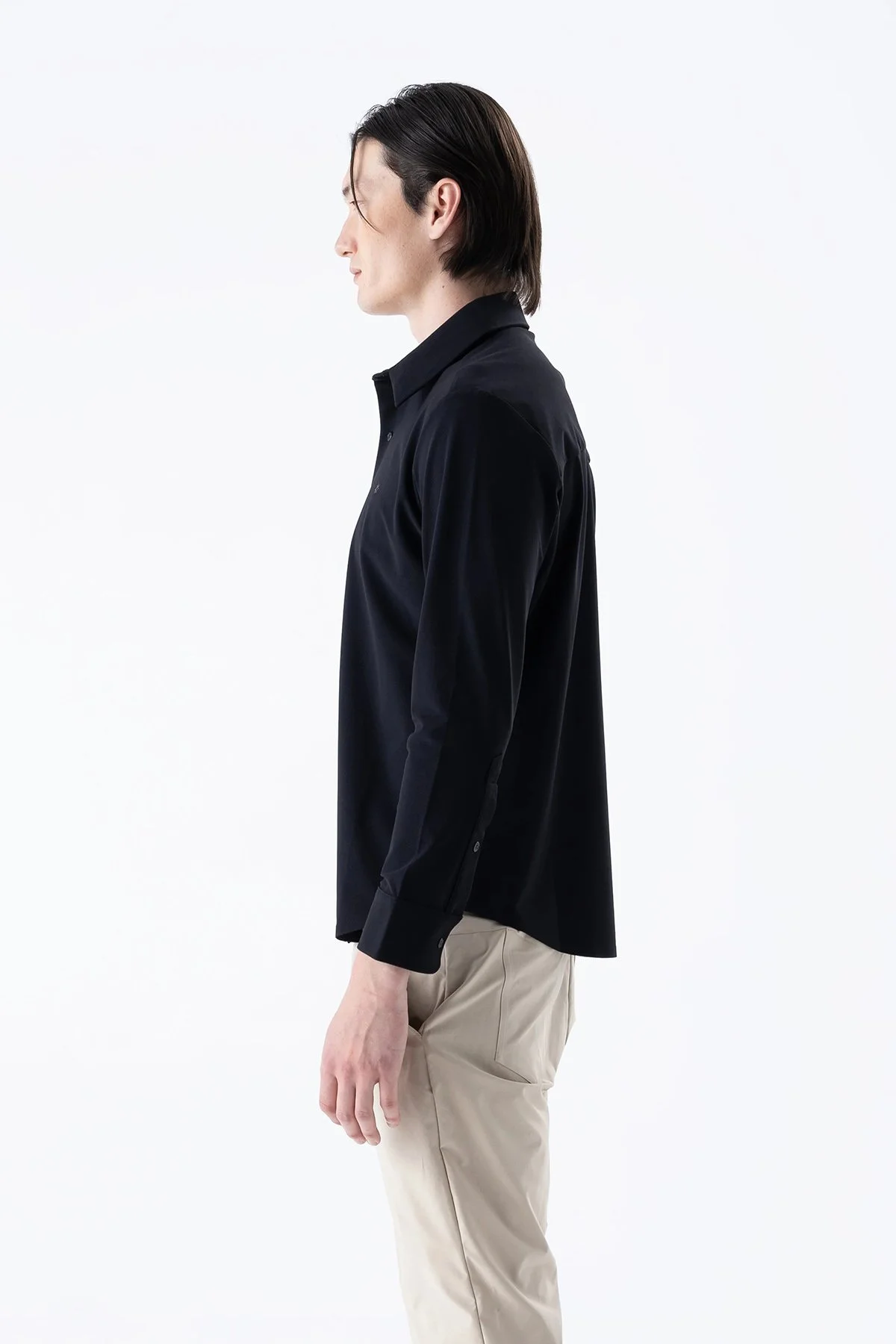 Isaora Streç Regular Fit Nefes Alabilen Geniş Yaka Erkek Gömlek ISR4101 NAVY LACİVERT - 10