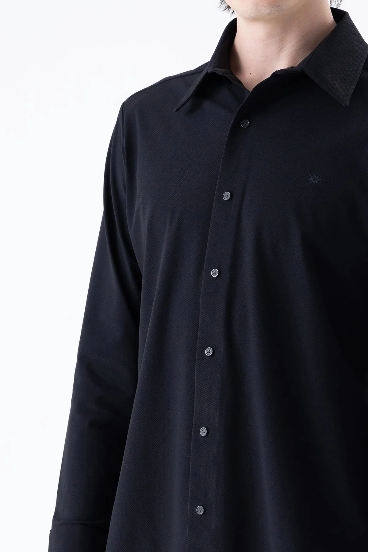 Isaora Streç Regular Fit Nefes Alabilen Geniş Yaka Erkek Gömlek ISR4101 NAVY LACİVERT - 11