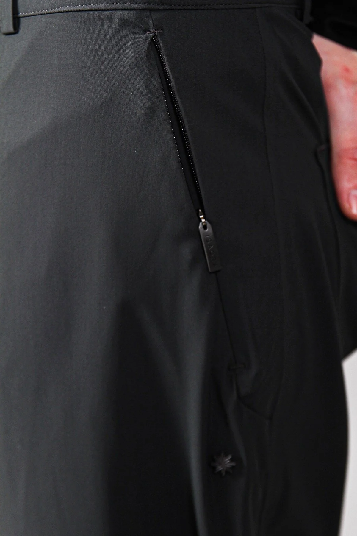 Isaora Streç Regular Fit Normal Bel Düz Paça Erkek Pantolon ISR5109 DRG KOYU GRİ - 10