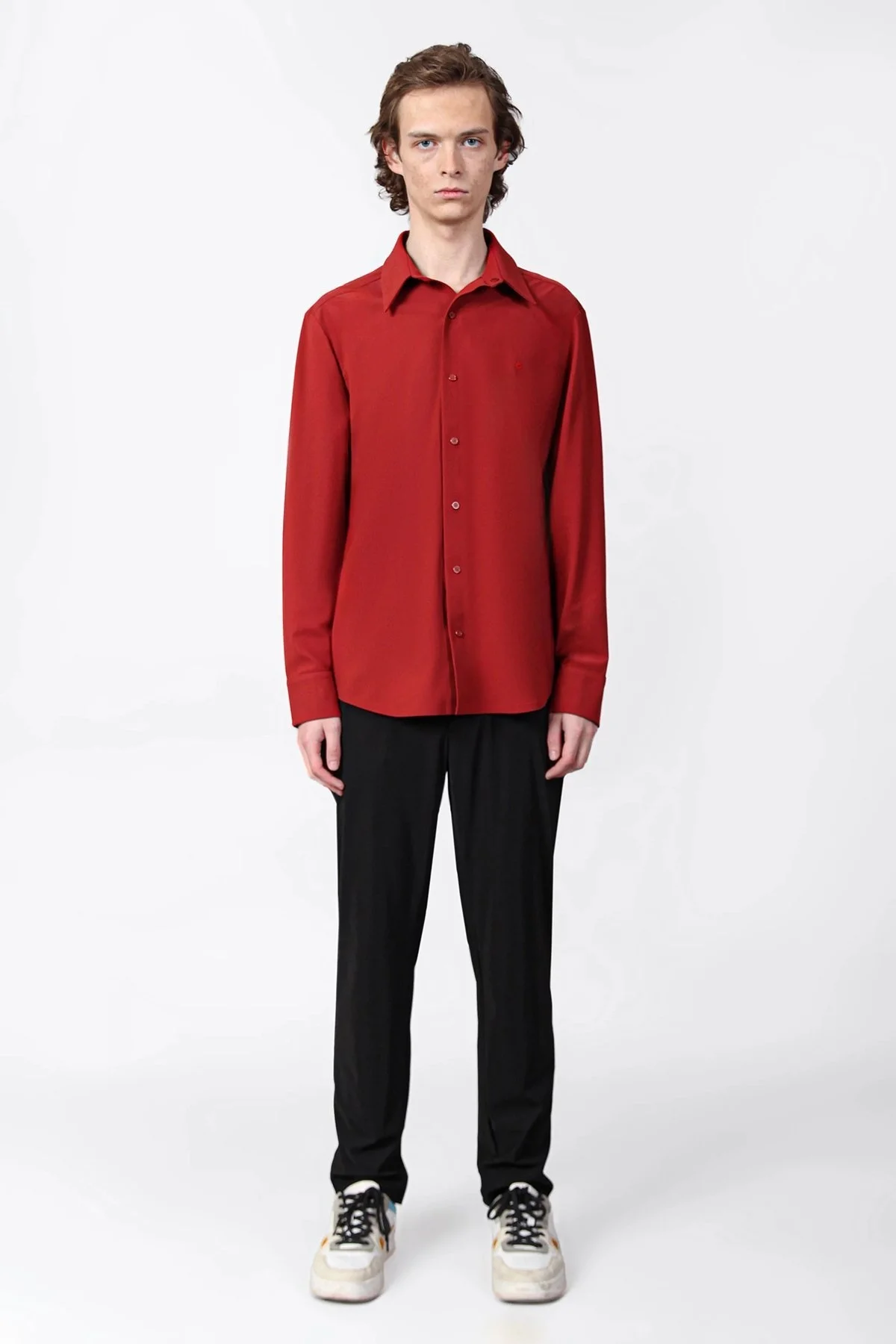 Isaora Streç Regular Fit Normal Bel Düz Paça Erkek Pantolon ISR51090 SİYAH - 2