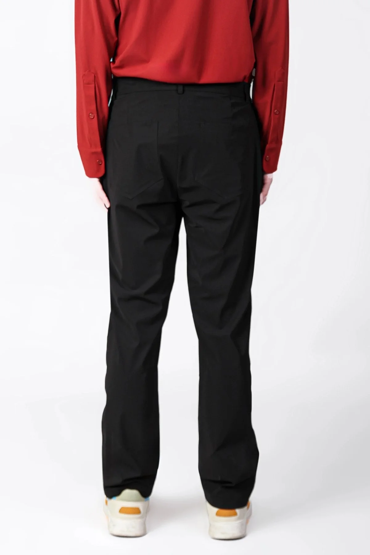 Isaora Streç Regular Fit Normal Bel Düz Paça Erkek Pantolon ISR51090 SİYAH - 3