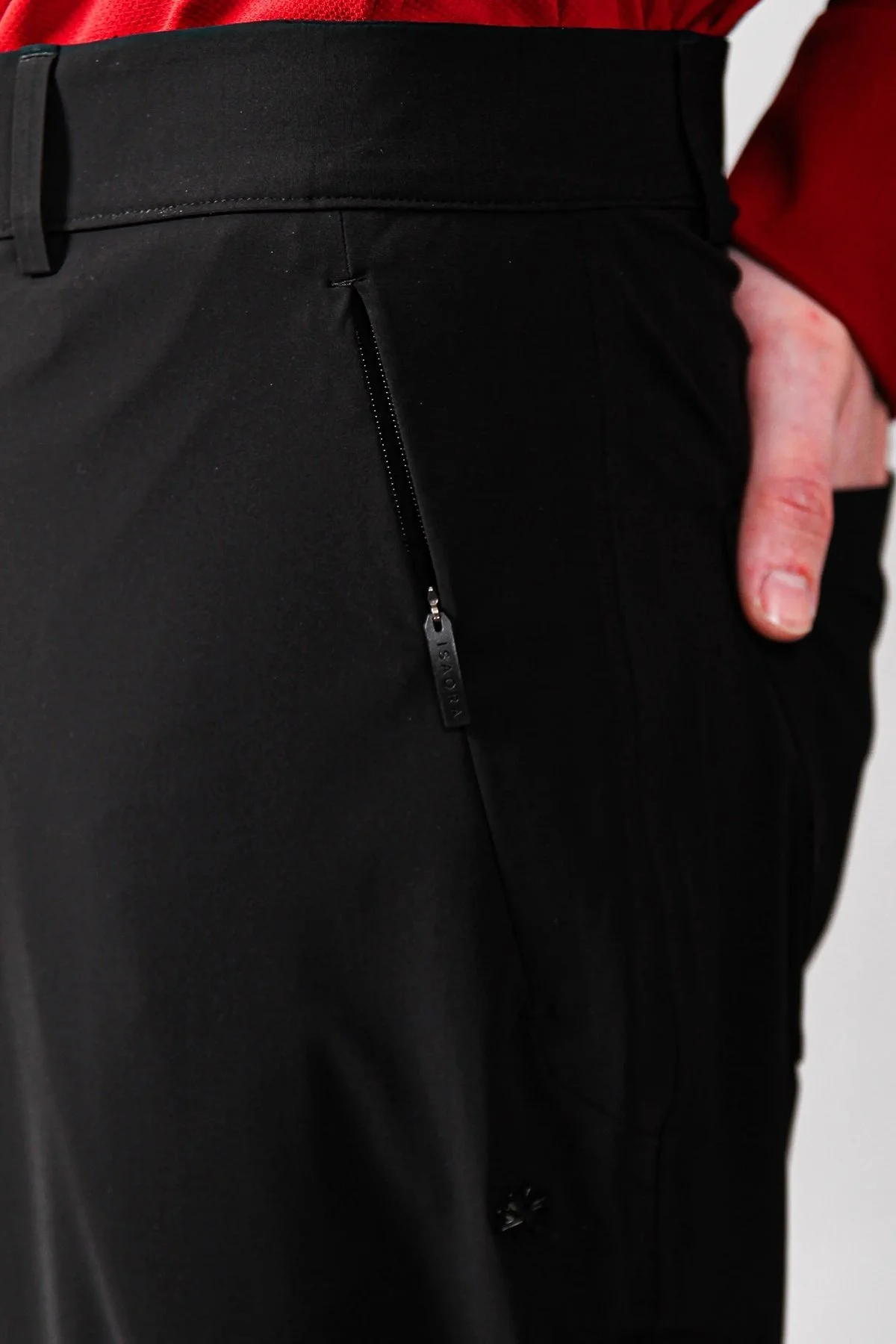 Isaora Streç Regular Fit Normal Bel Düz Paça Erkek Pantolon ISR51090 SİYAH - 5