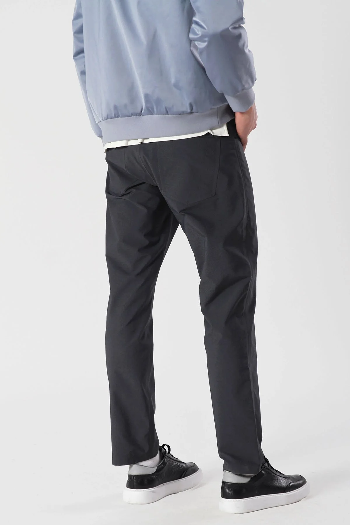 Isaora Streç Regular Fit Normal Bel Düz Paça Erkek Pantolon ISR5905 NAVY LACİVERT - 4