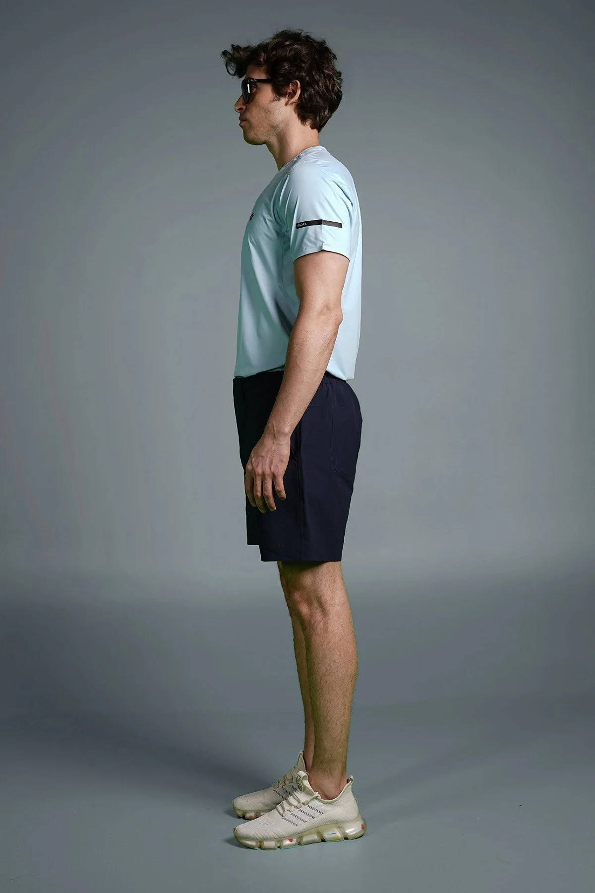 Isaora Su İtici Relaxed Fit Normal Bel Chino Erkek Short M22B4105 410 LACİVERT - 5