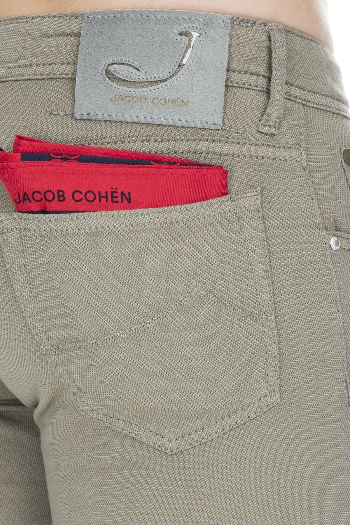 Jacob Cohen Jeans Erkek Pamuklu Pantolon J622 01543S 925 TOPRAK - 6