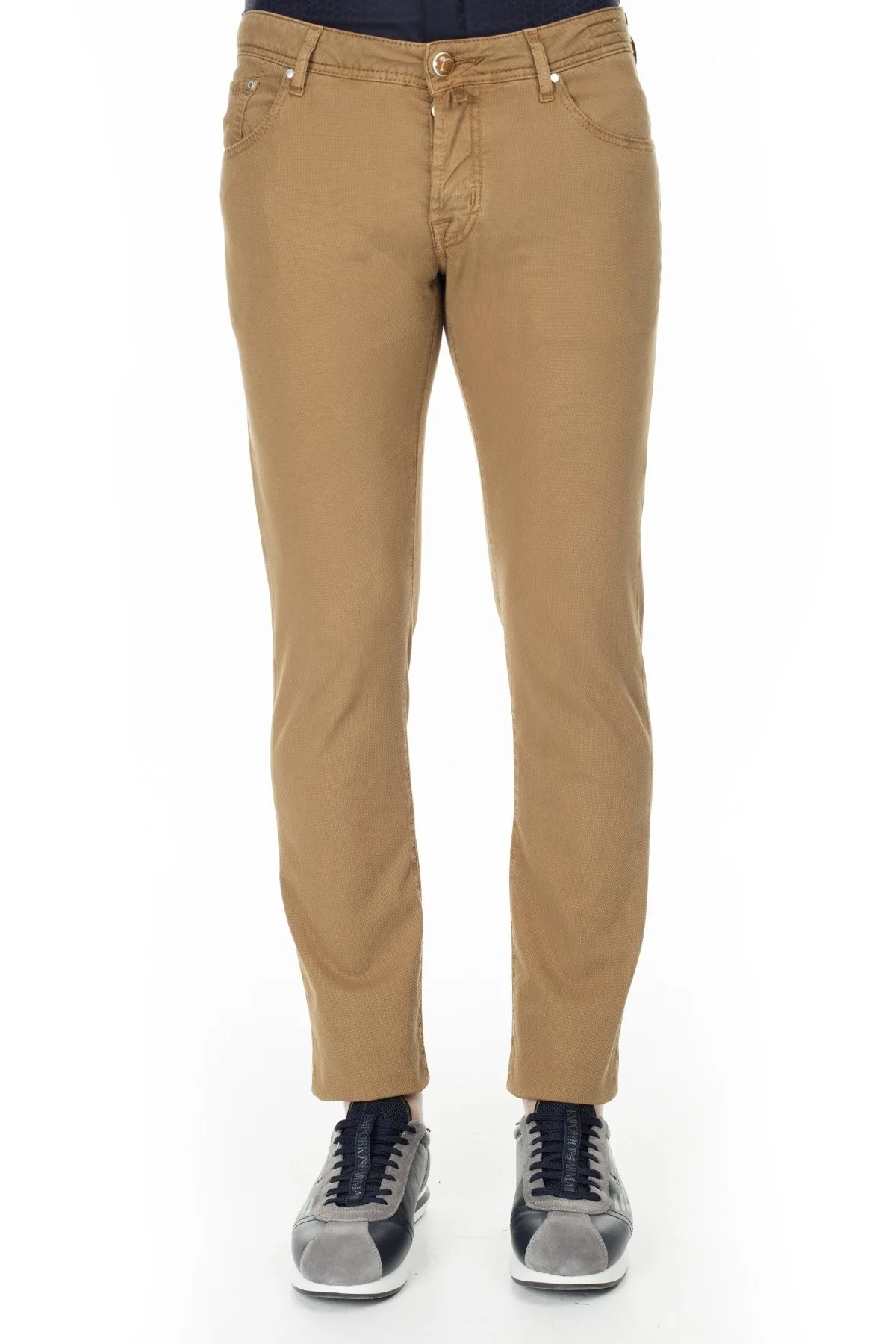 Jacob Cohen Jeans Erkek Pamuklu Pantolon J622 1830V 386 KAHVE - 2