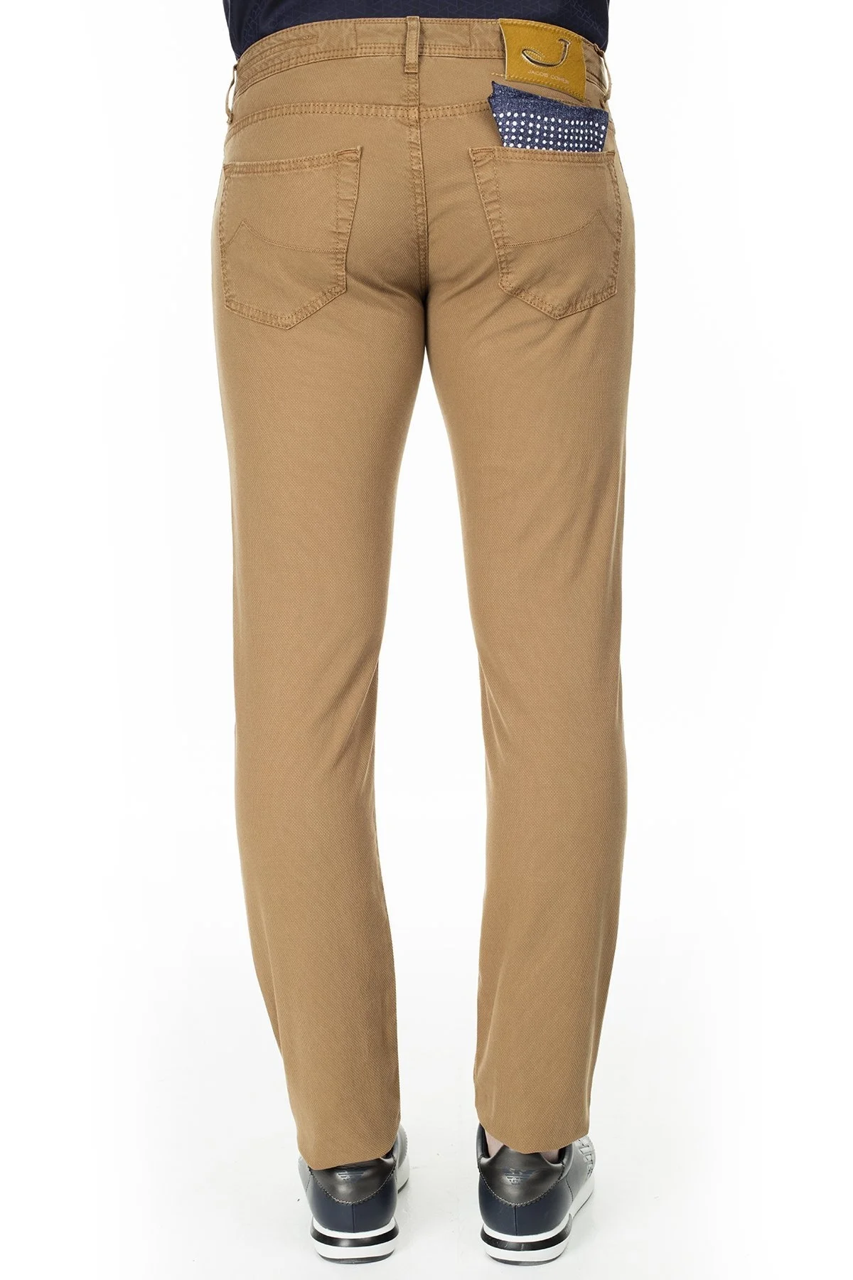 Jacob Cohen Jeans Erkek Pamuklu Pantolon J622 1830V 386 KAHVE - 4
