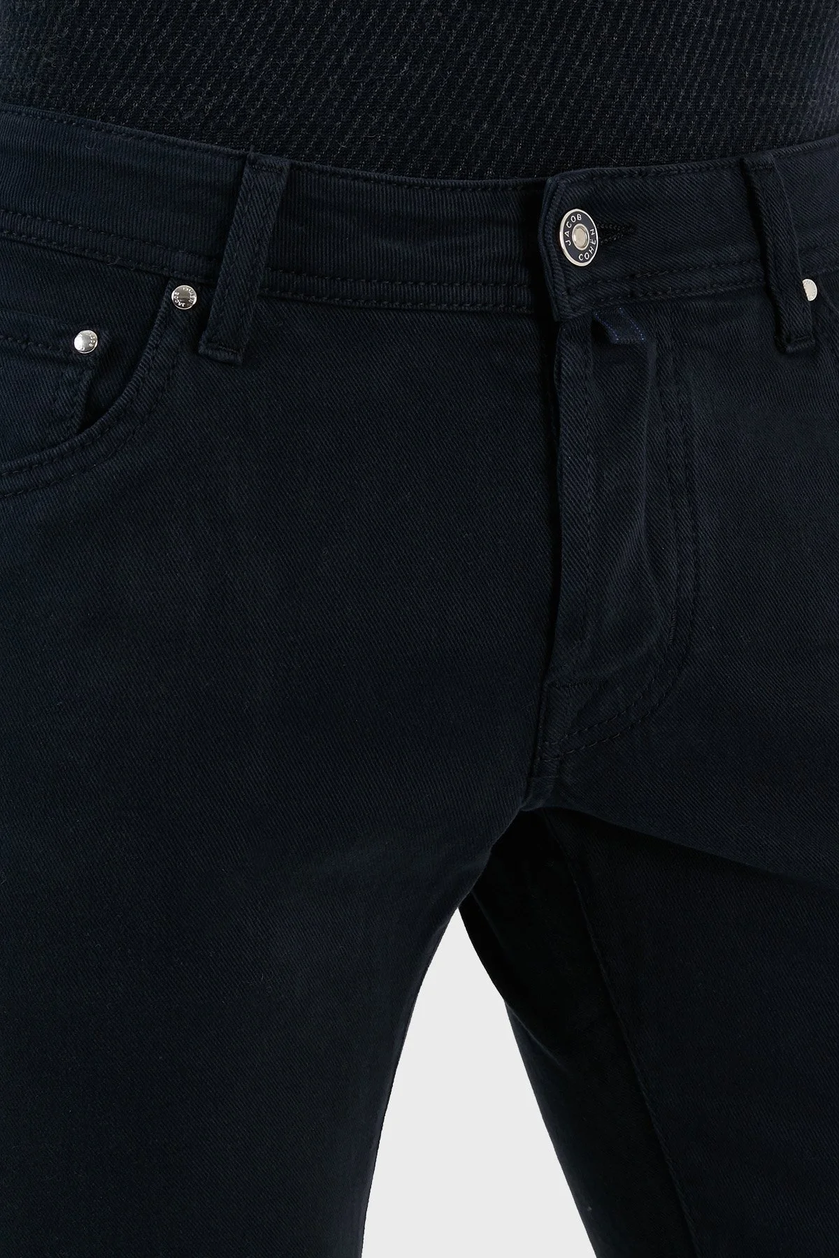 Jacob Cohen Normal Bel Slim Fit Düz Paça Jeans Erkek Kot Pantolon UQE06 36 S3657 Y99 LACİVERT - 6