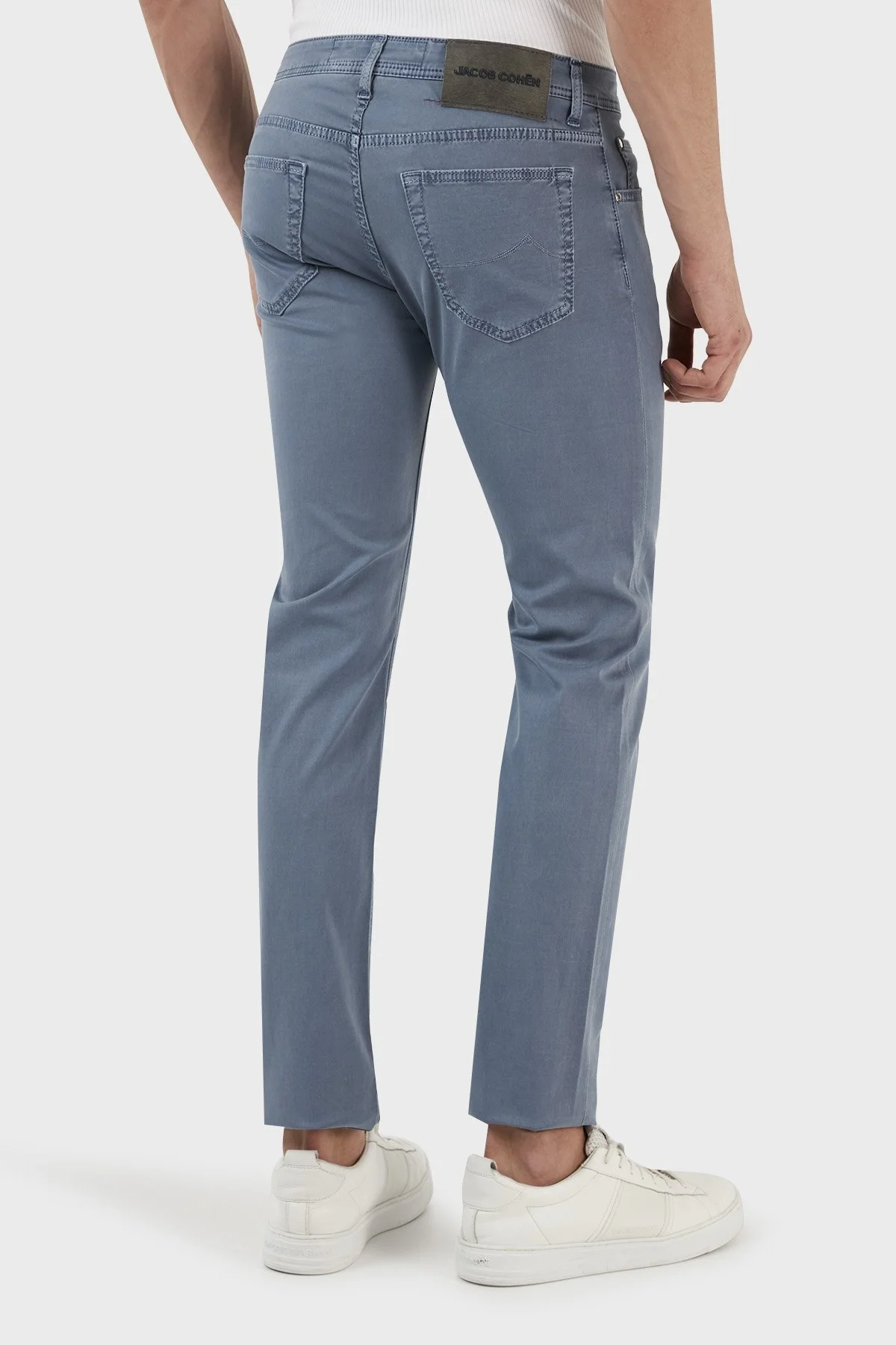 Jacob Cohen Pamuklu Normal Bel Slim Fit Erkek Pantolon UQE06 S3756 B13 LACİVERT - 5