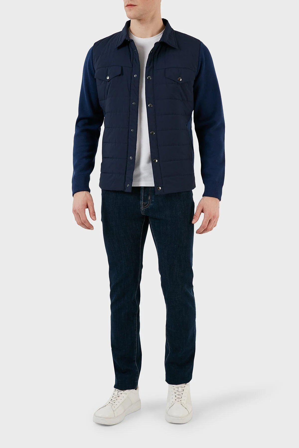 Jacob Cohen Pamuklu Normal Bel Slim Fit Jeans Erkek Kot Pantolon UQE04 34 P2991 630D LACİVERT - 1