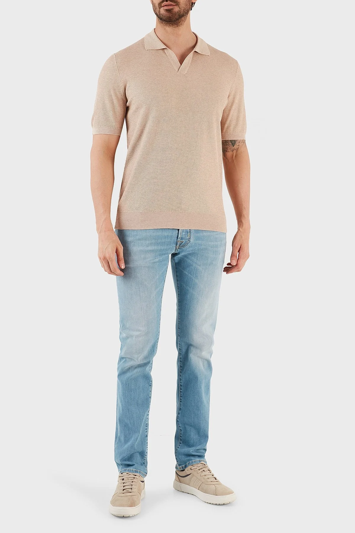 Jacob Cohen Pamuklu Normal Bel Slim Fit Jeans Erkek Kot Pantolon UQE06 S3623 368D LACİVERT - 1