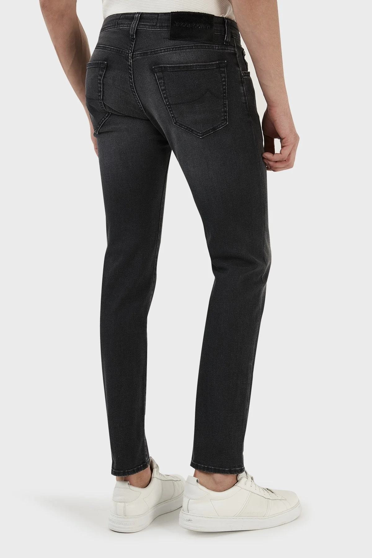 Jacob Cohen Pamuklu Normal Bel Slim Fit Jeans Erkek Kot Pantolon UQE07 S3733 466D SİYAH - 5