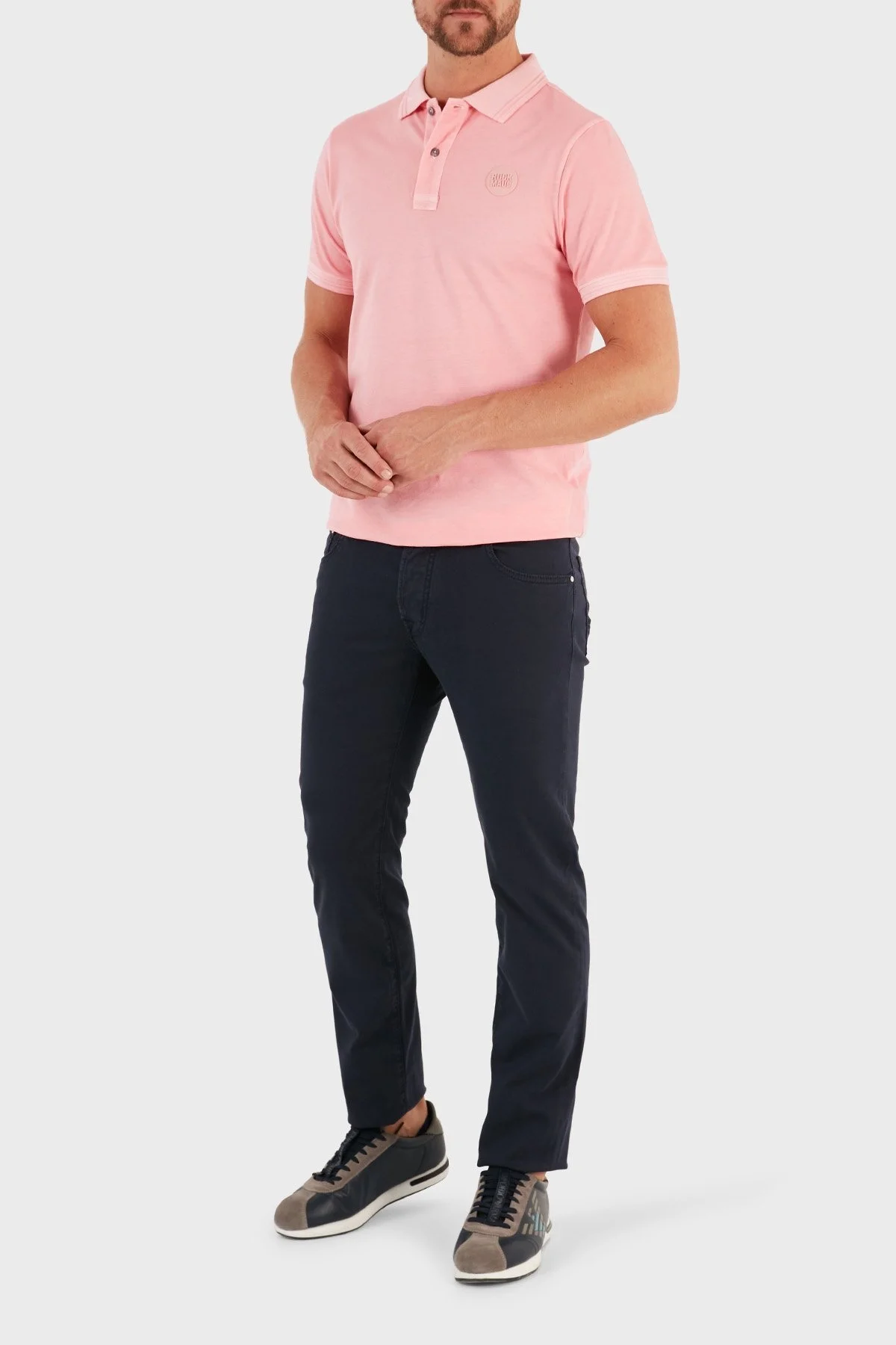 Jacob Cohen Pamuklu Slim Fit Dar Paça Erkek Pantolon UQE06 S3756 Y99 LACİVERT - 1