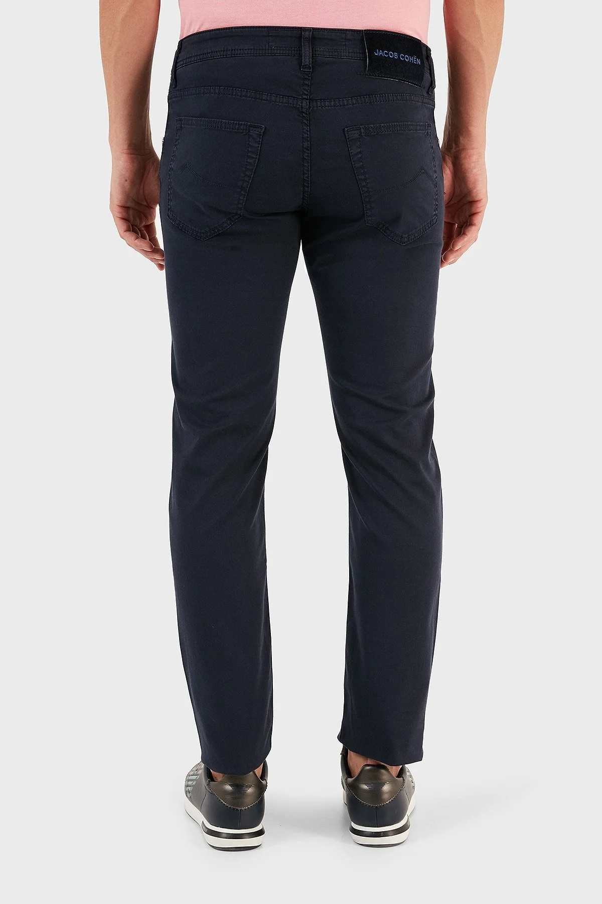Jacob Cohen Pamuklu Slim Fit Dar Paça Erkek Pantolon UQE06 S3756 Y99 LACİVERT - 5
