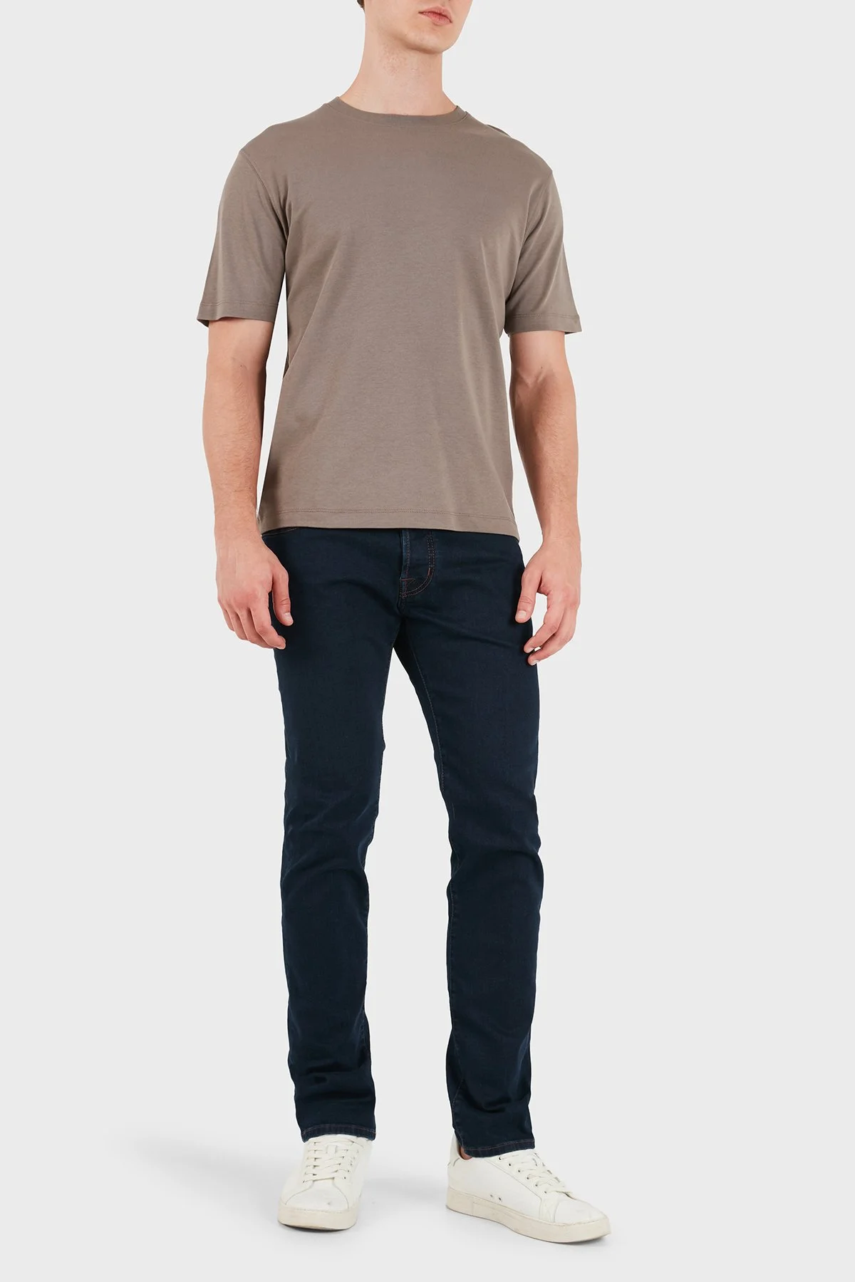 Jacob Cohen Pamuklu Slim Fit Normal Bel Dar Paça Jeans Erkek Kot Pantolon JUM QE004 S3624 030 R2 100D Lacivert - 2
